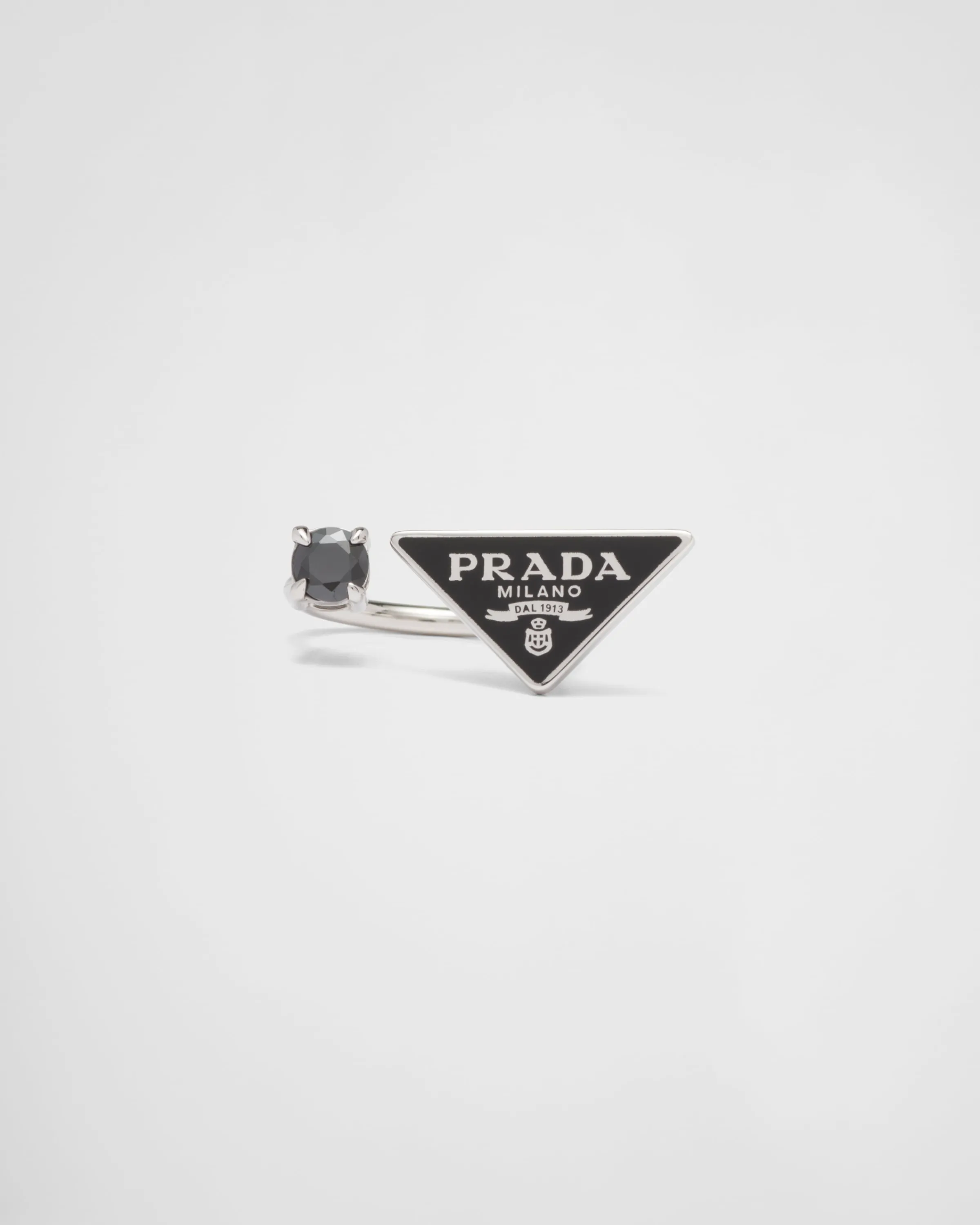 Donna Prada Anello Symbole