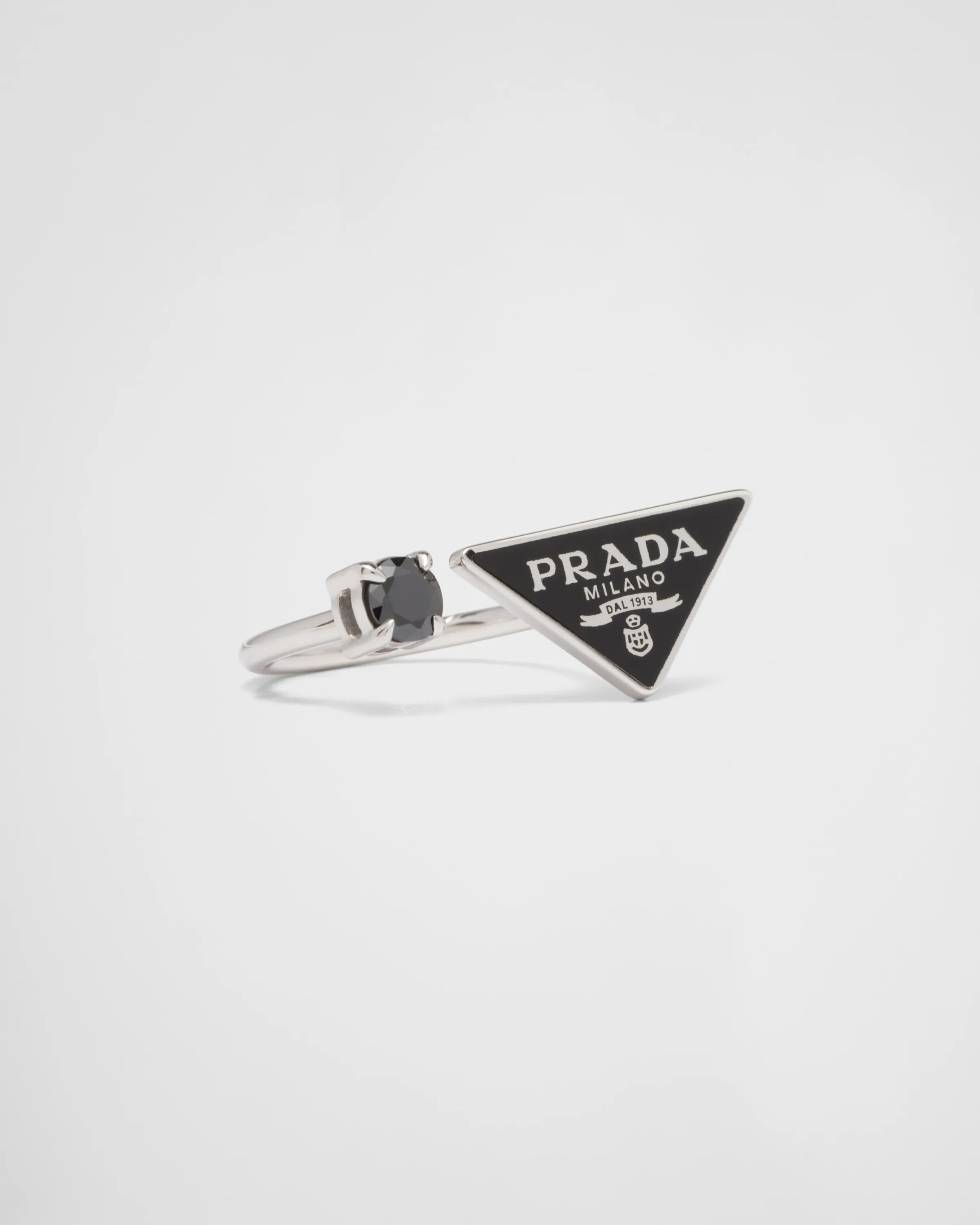 Donna Prada Anello Symbole