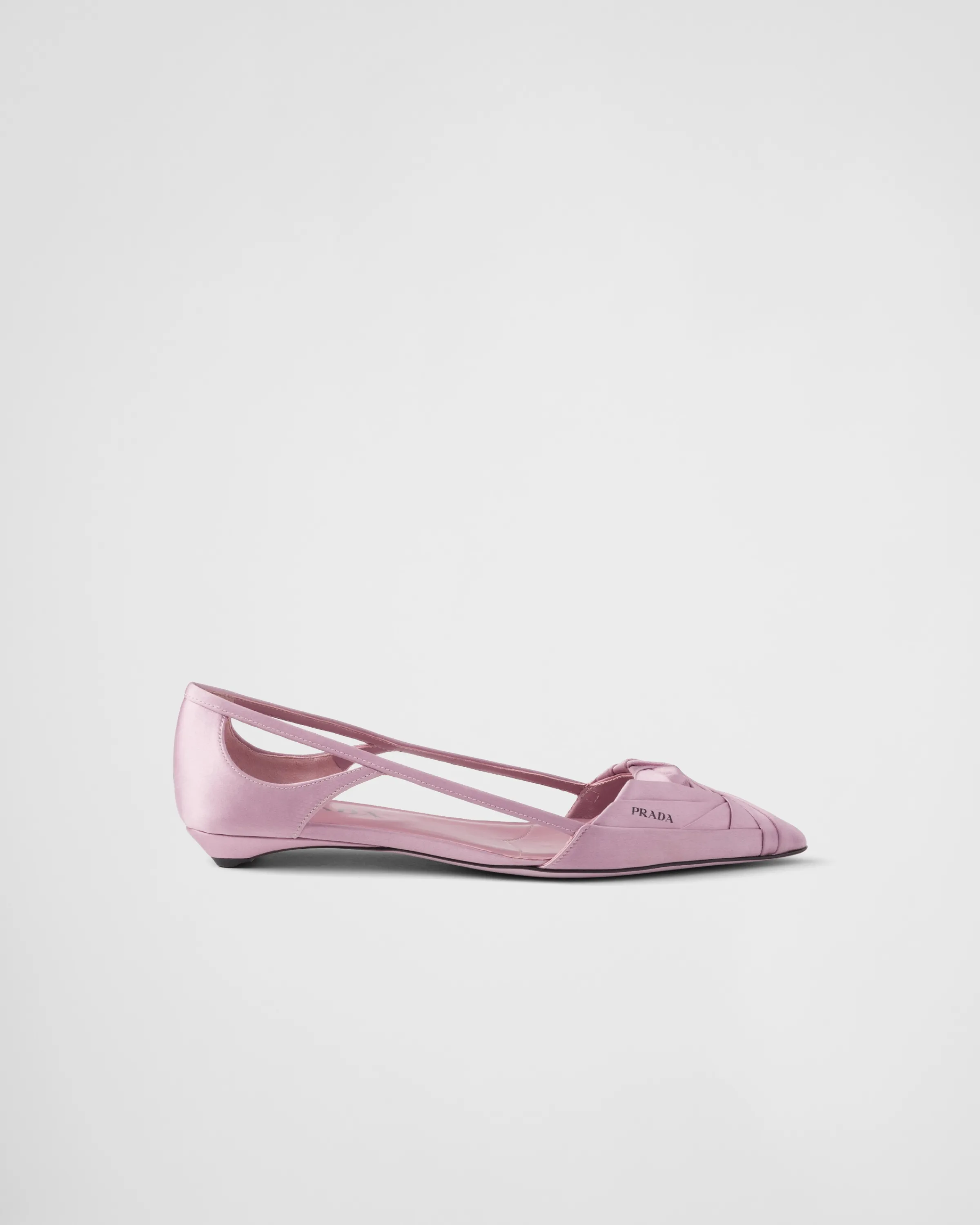 Donna Prada Ballerine cut-out in raso