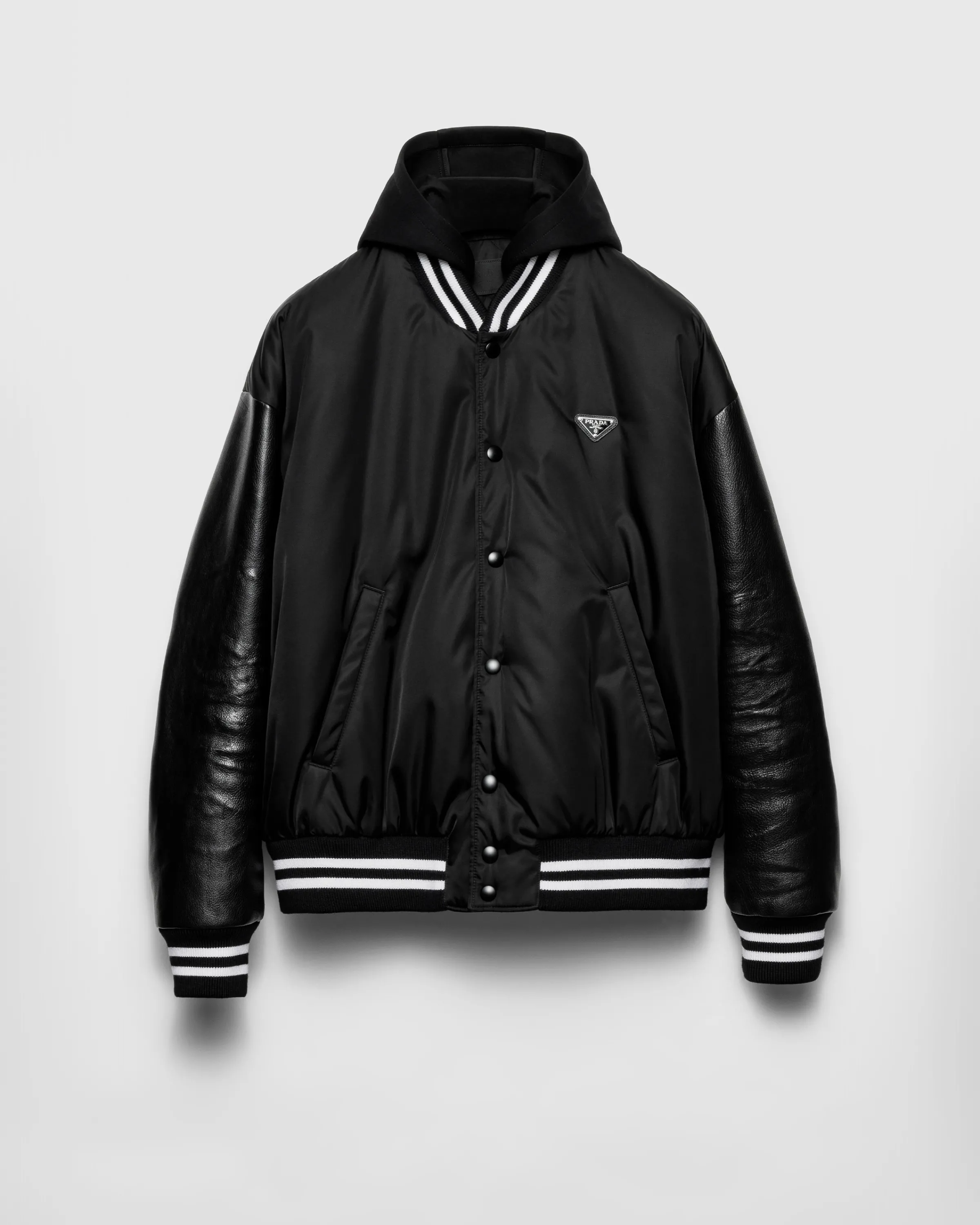 Uomo Prada Bomber oversize in Re-Nylon