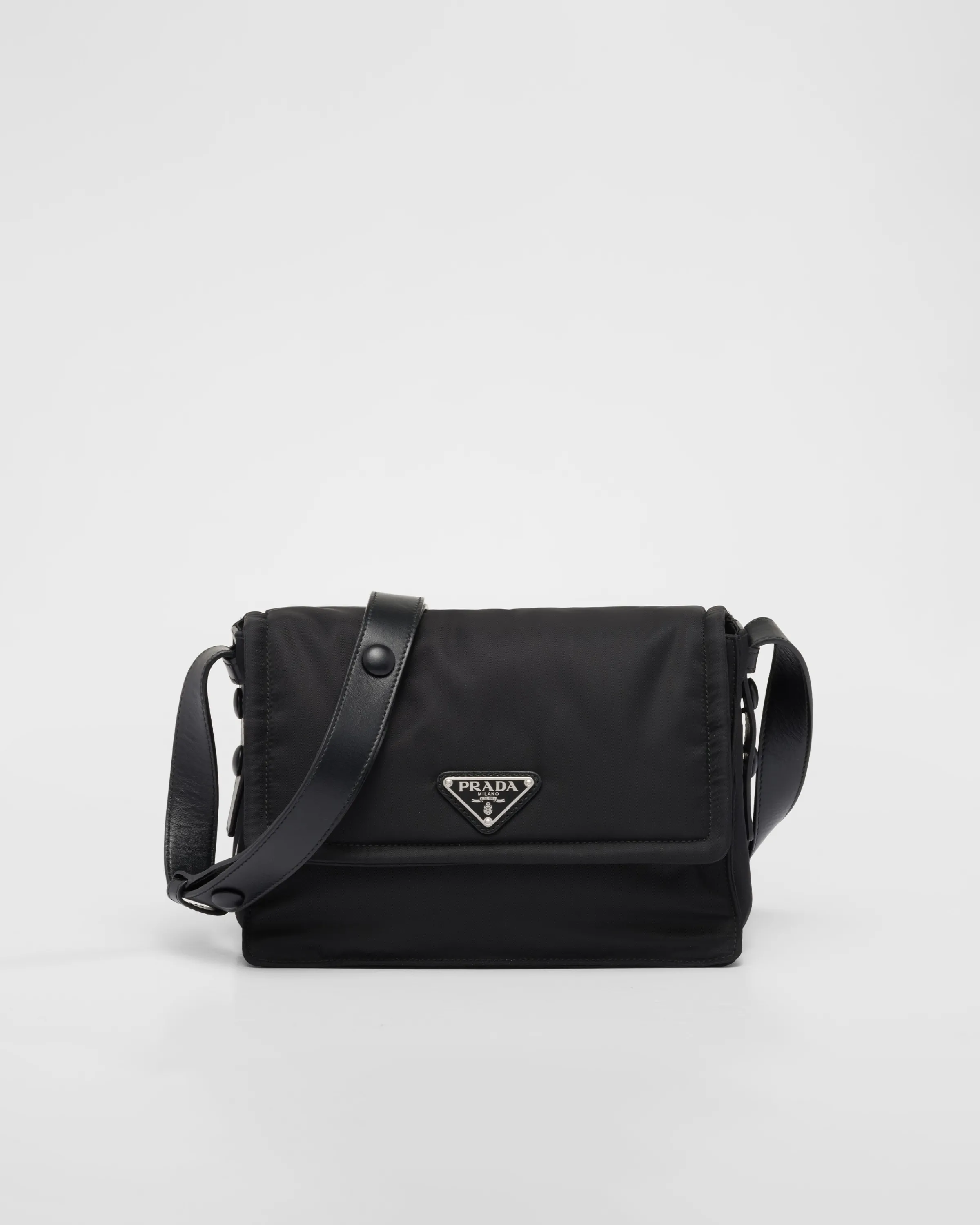 Donna Prada Borsa a spalla small in Re-Nylon imbottito