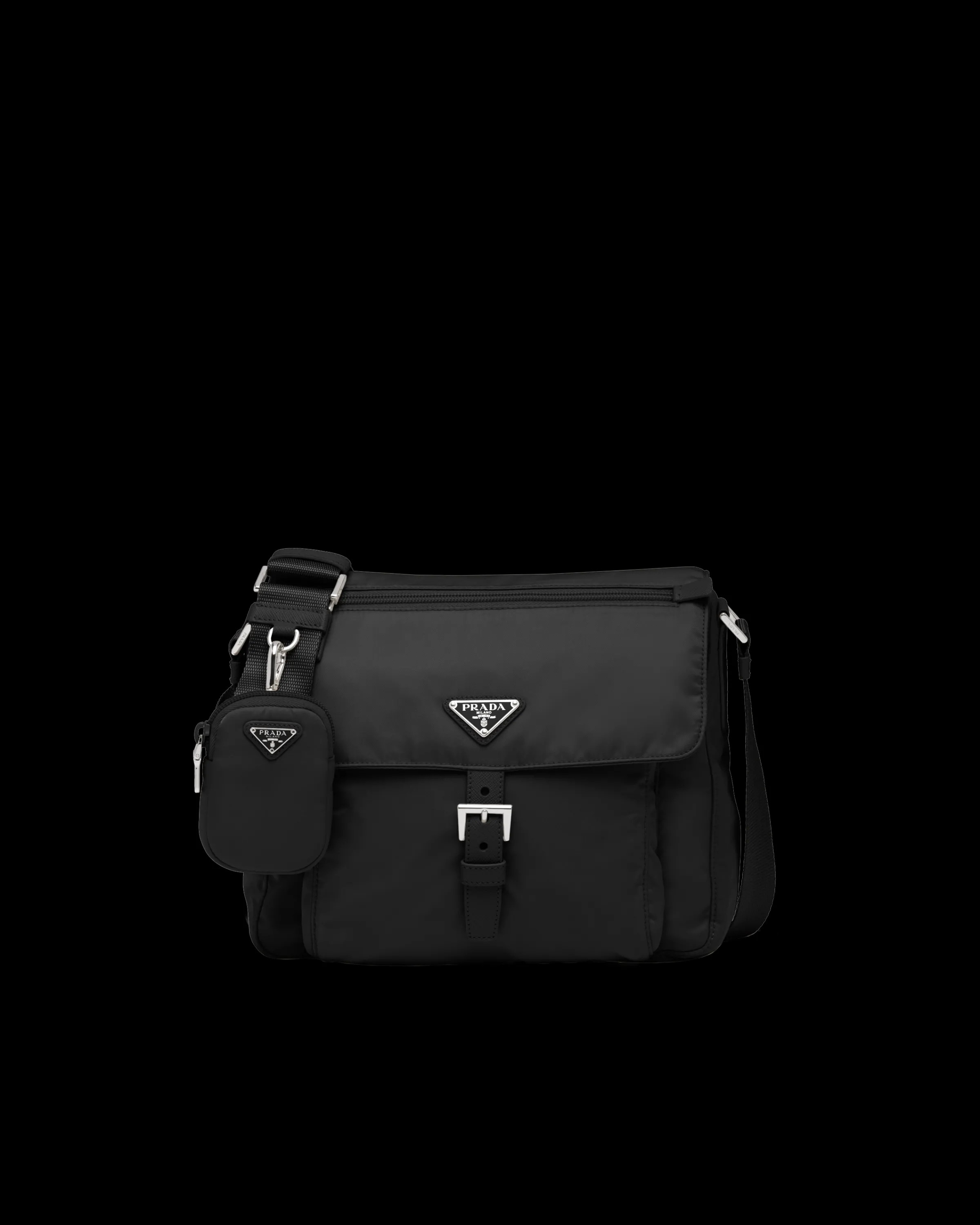 Donna Prada Borsa a tracolla in Re-Nylon