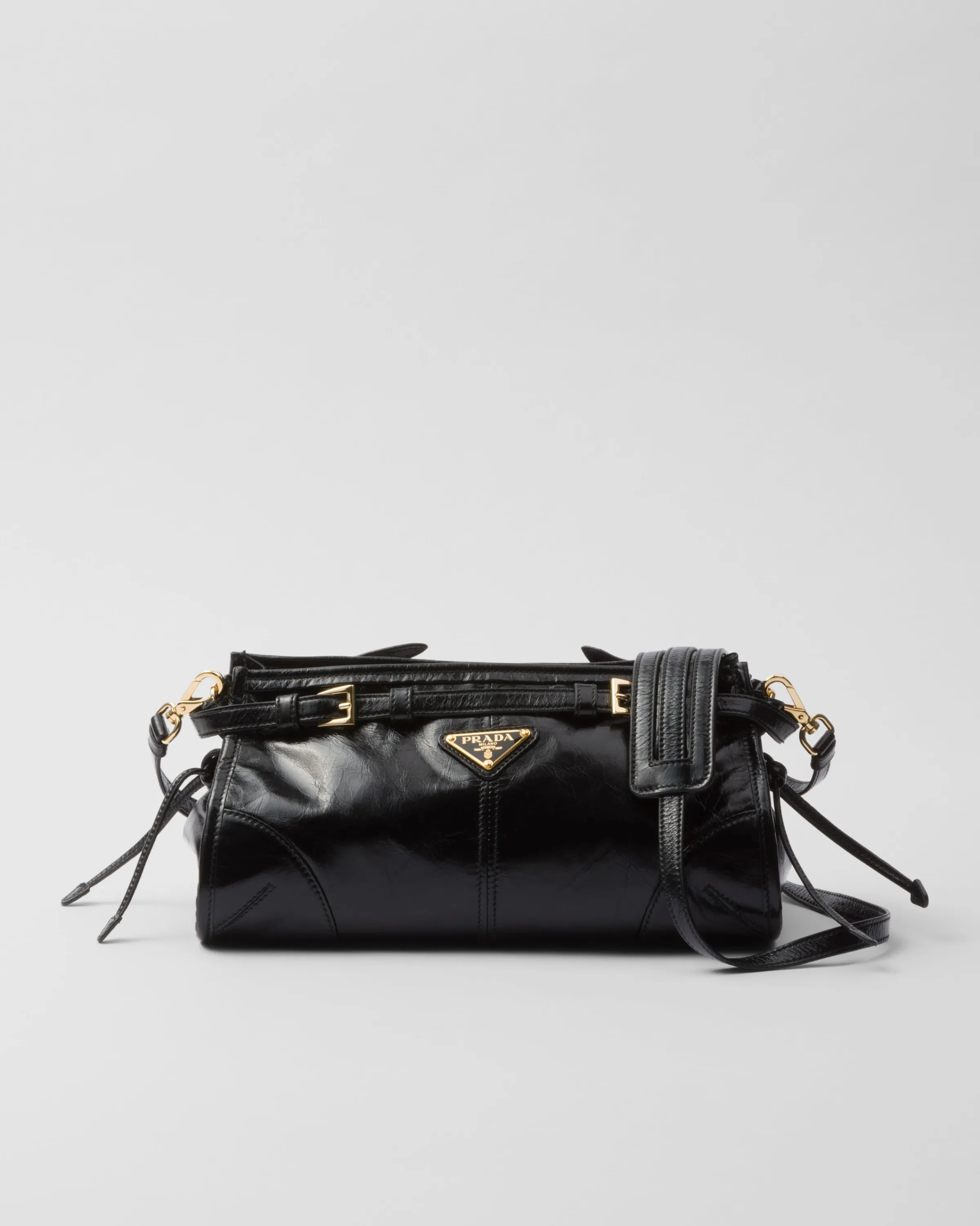 Donna Prada Borsa a tracolla small in pelle