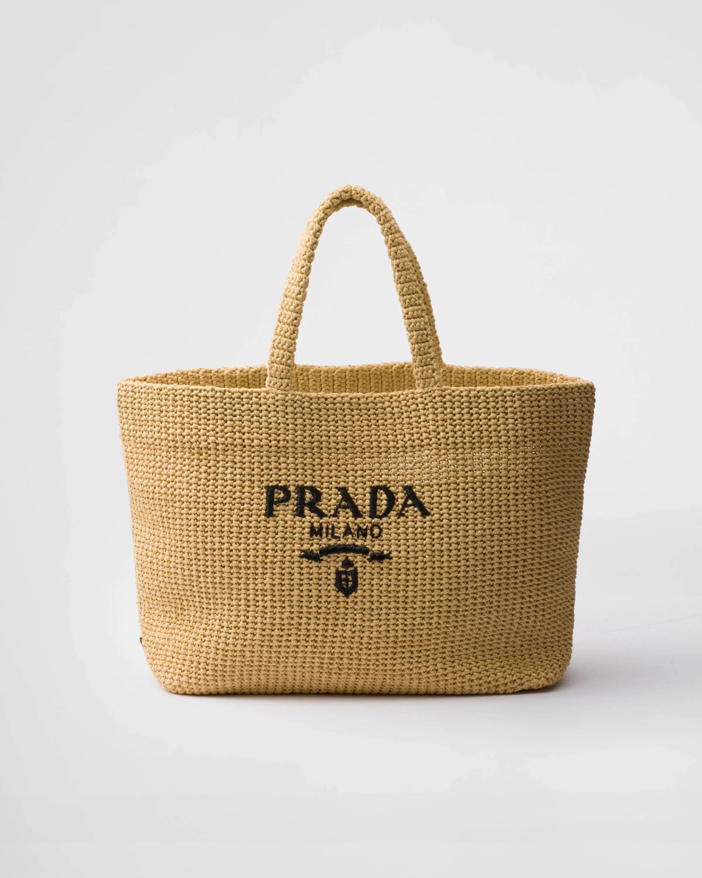 Uomo Prada Borsa shopping in crochet