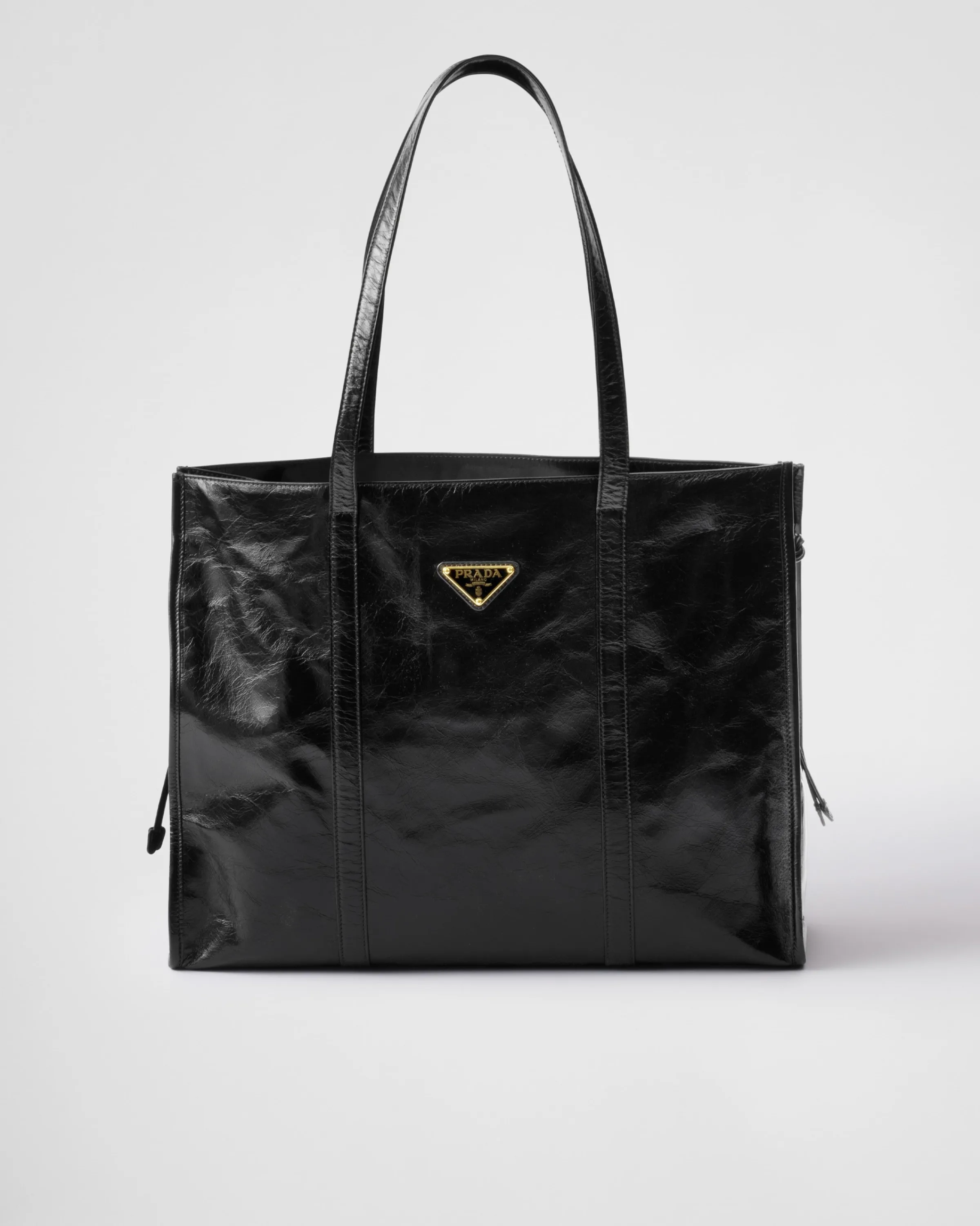 Donna Prada Borsa shopping large in pelle