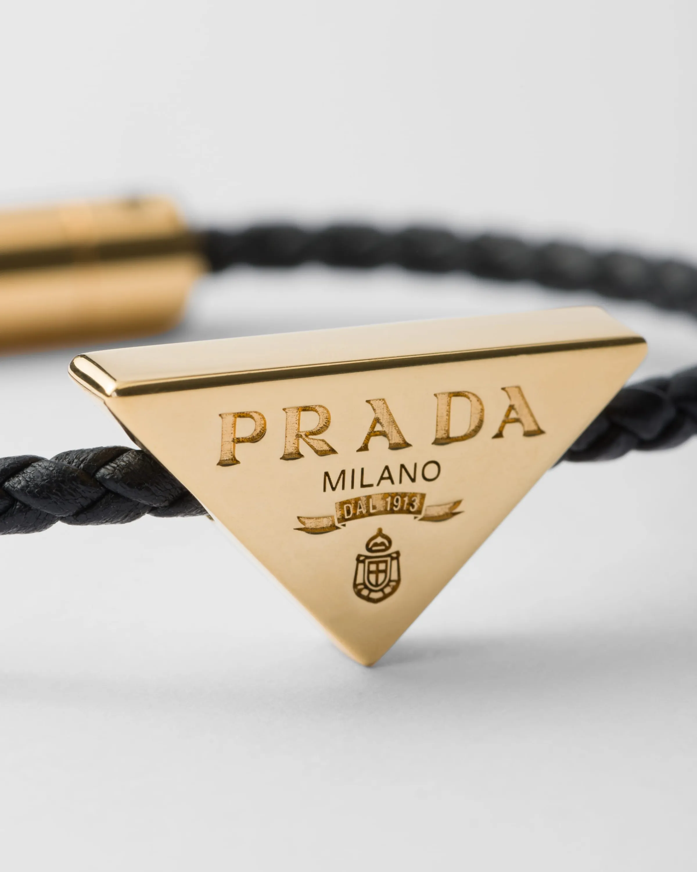 Donna Prada Bracciale in Nappa intrecciata