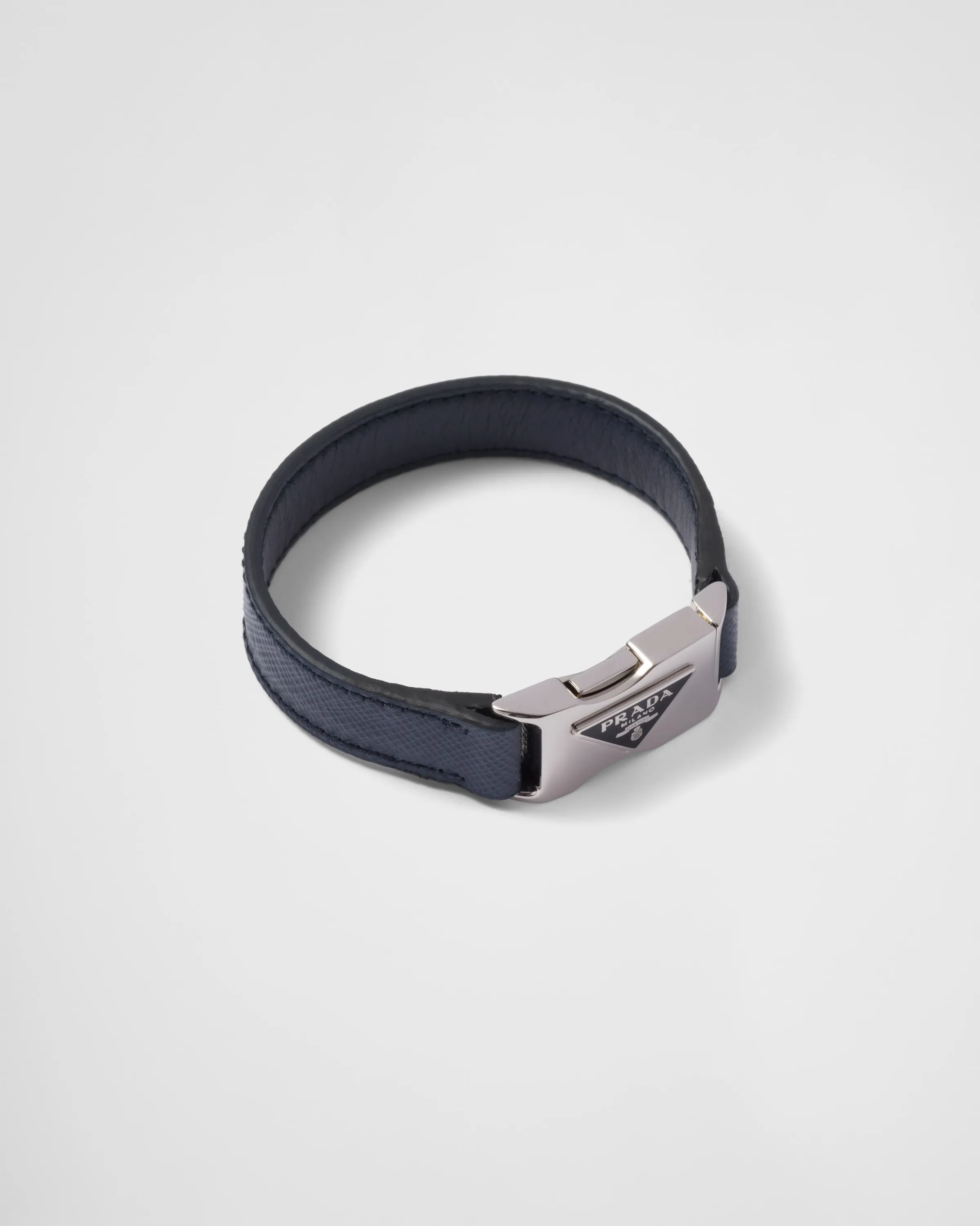 Uomo Prada Bracciale in Saffiano