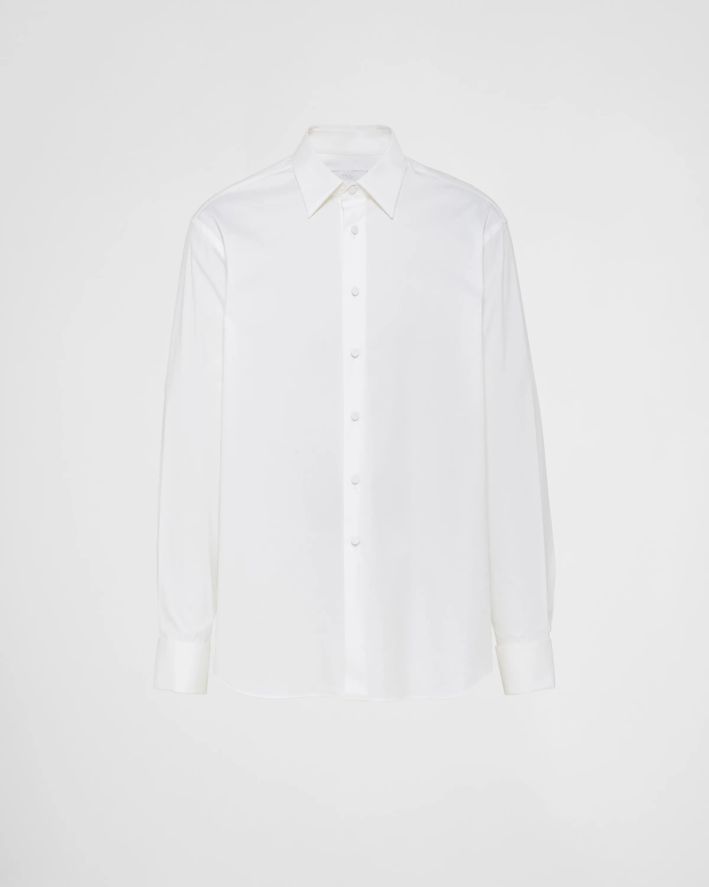 Uomo Prada Camicia in cotone stretch