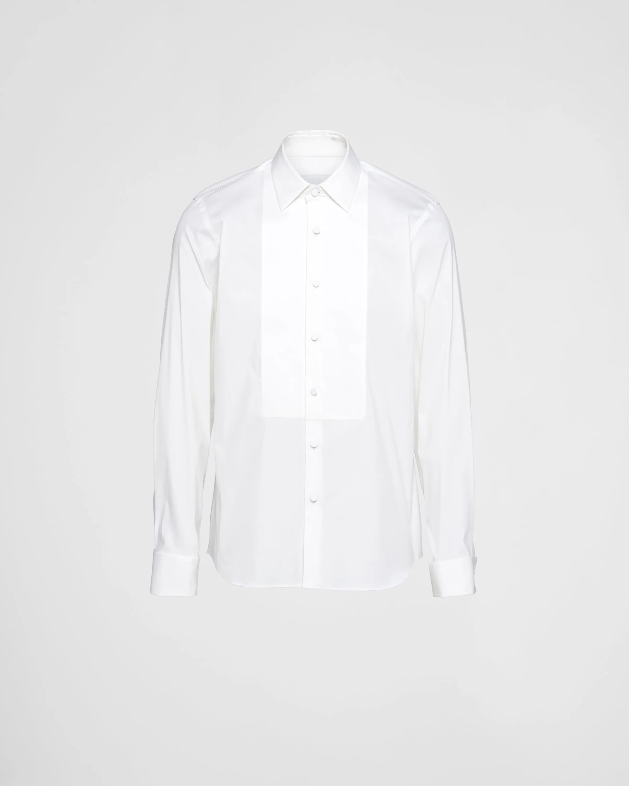 Uomo Prada Camicia in cotone stretch