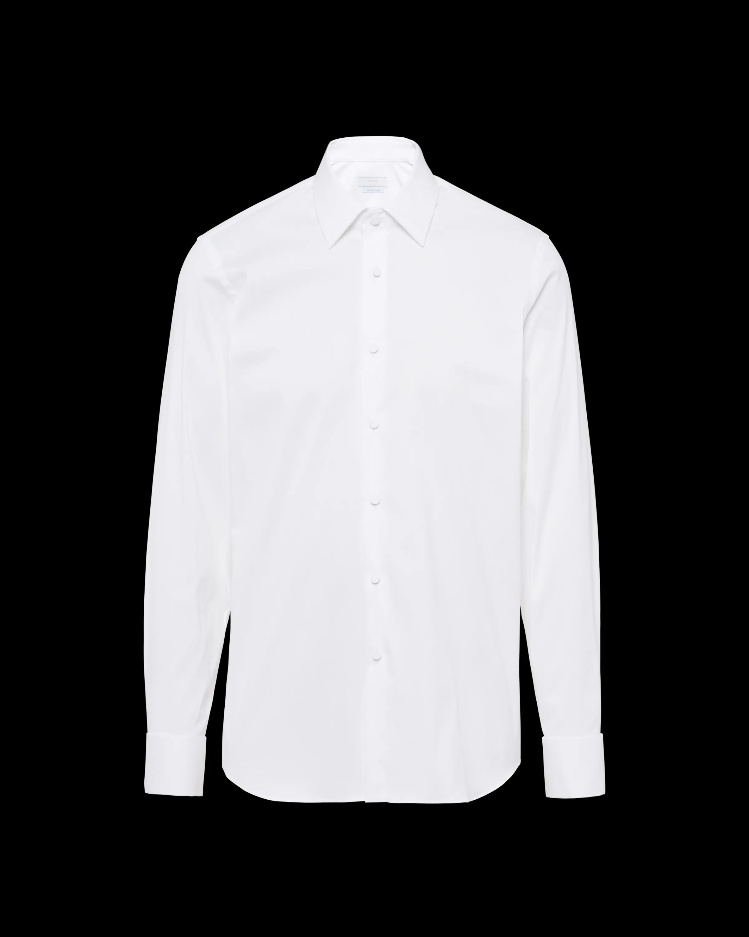 Uomo Prada Camicia in cotone stretch