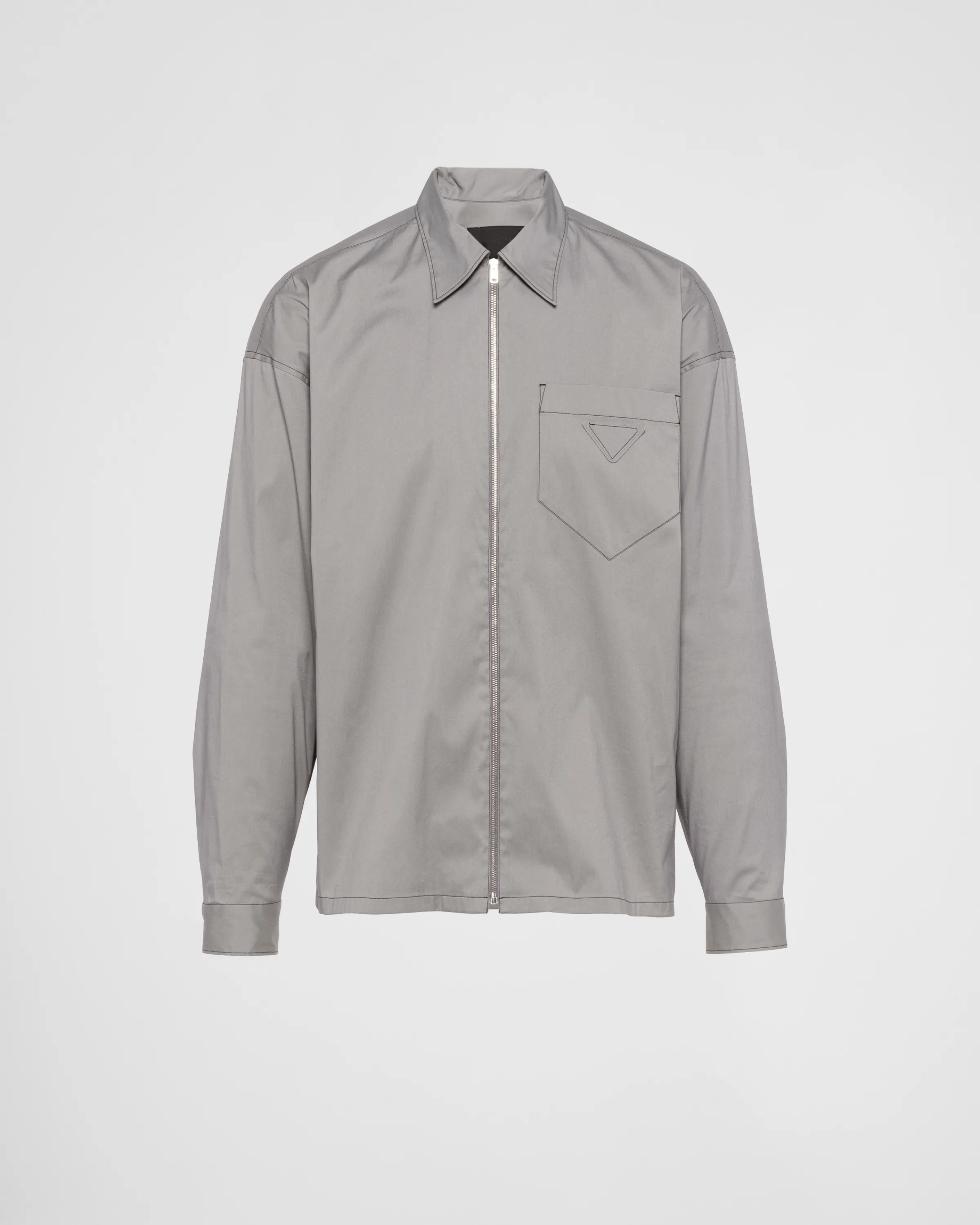 Uomo Prada Camicia in cotone stretch