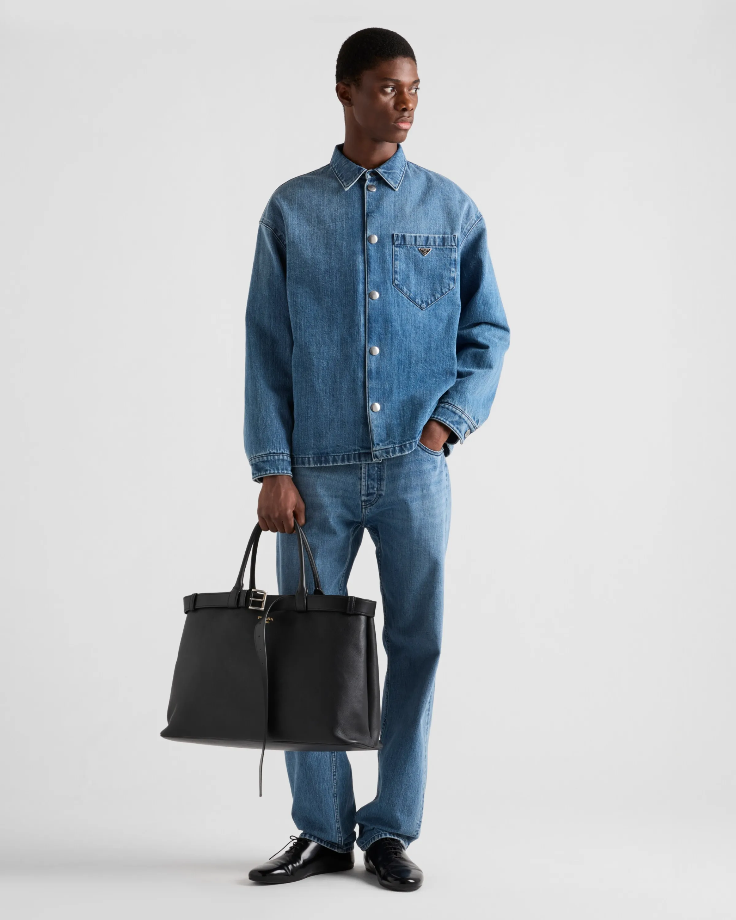 Uomo Prada Camicia in denim