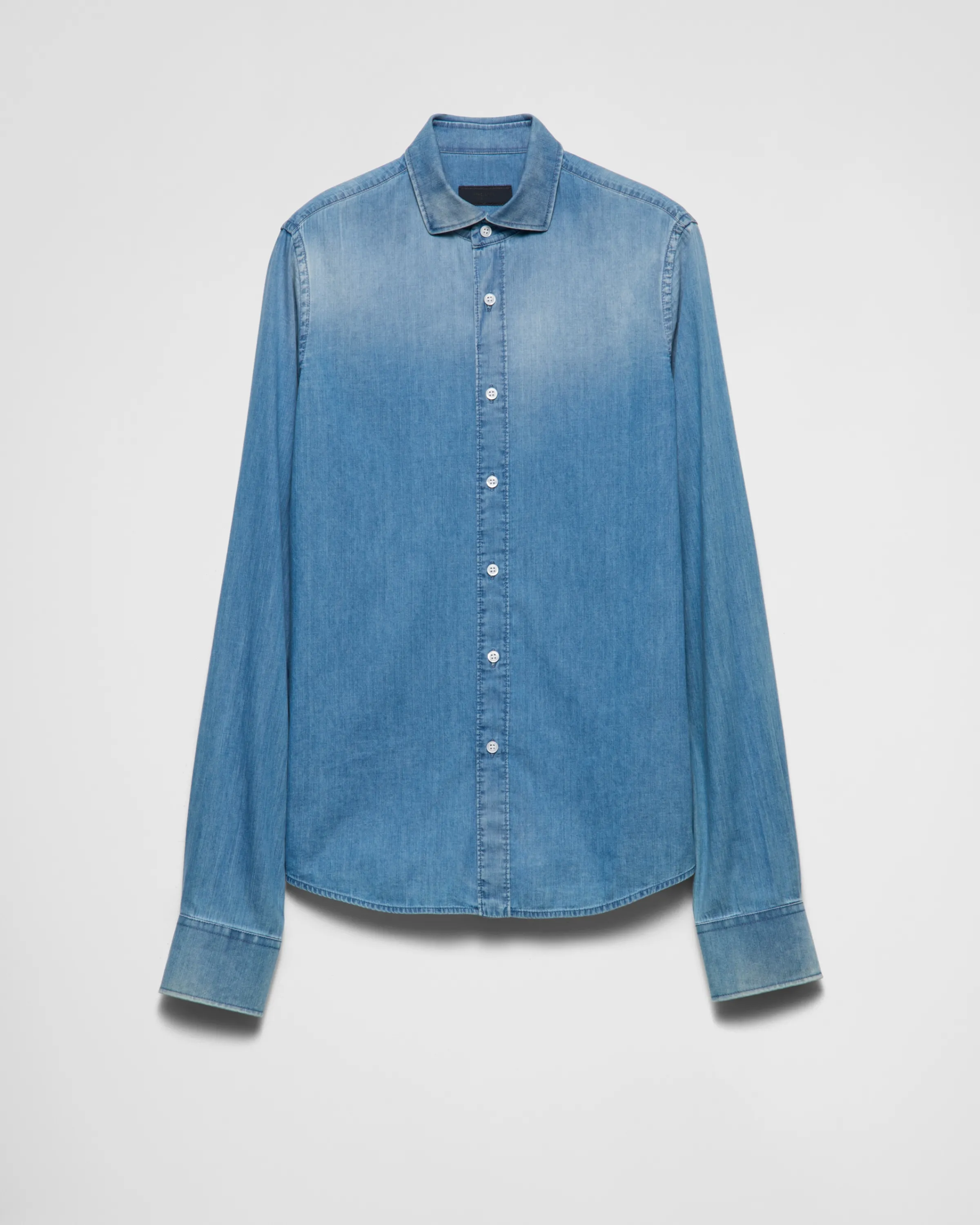 Uomo Prada Camicia in light denim