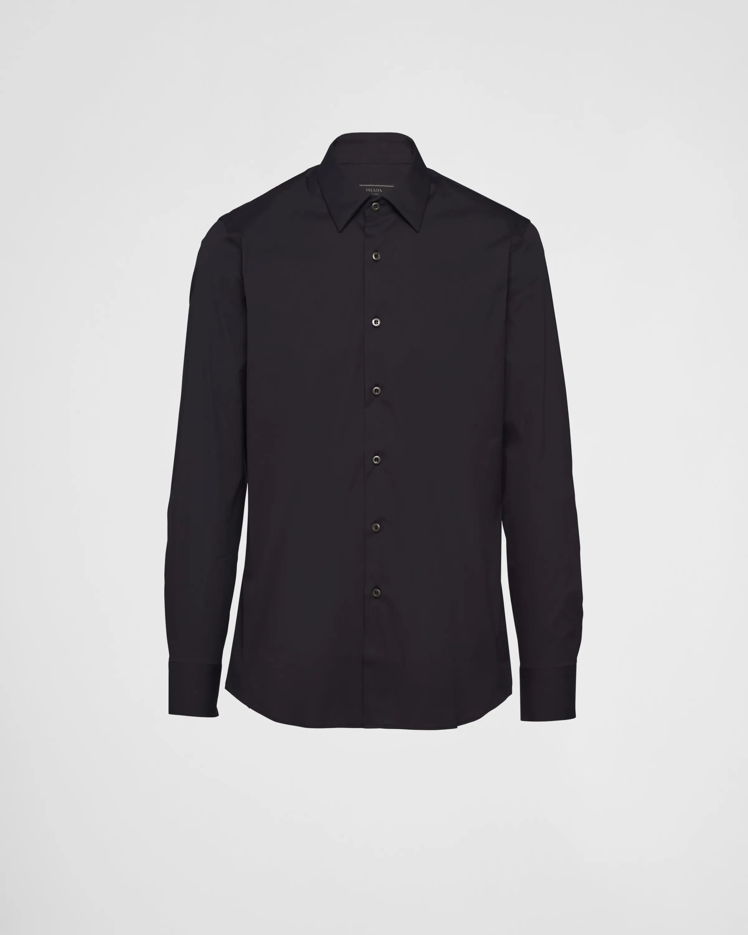 Uomo Prada Camicia in popeline stretch