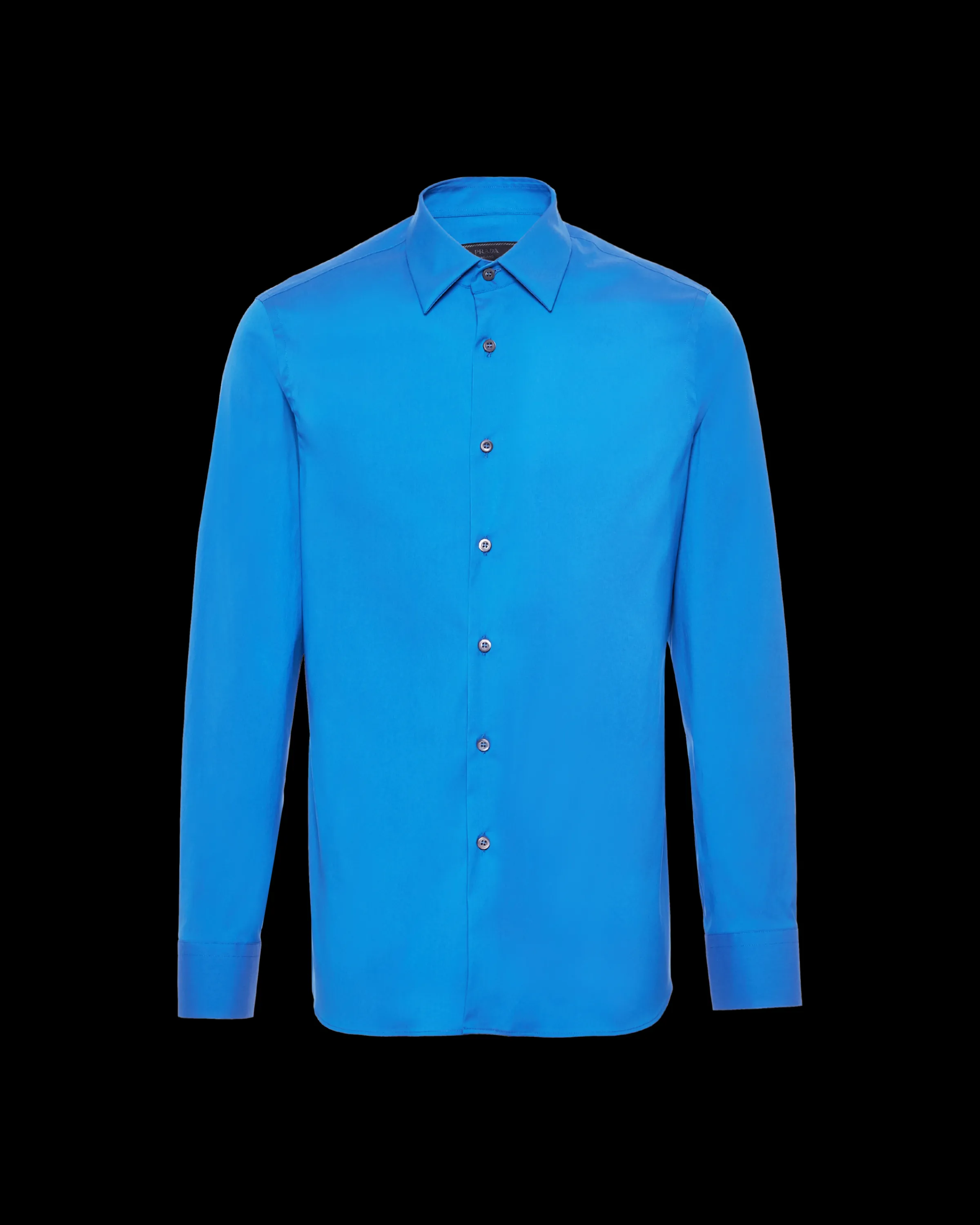 Uomo Prada Camicia in popeline stretch