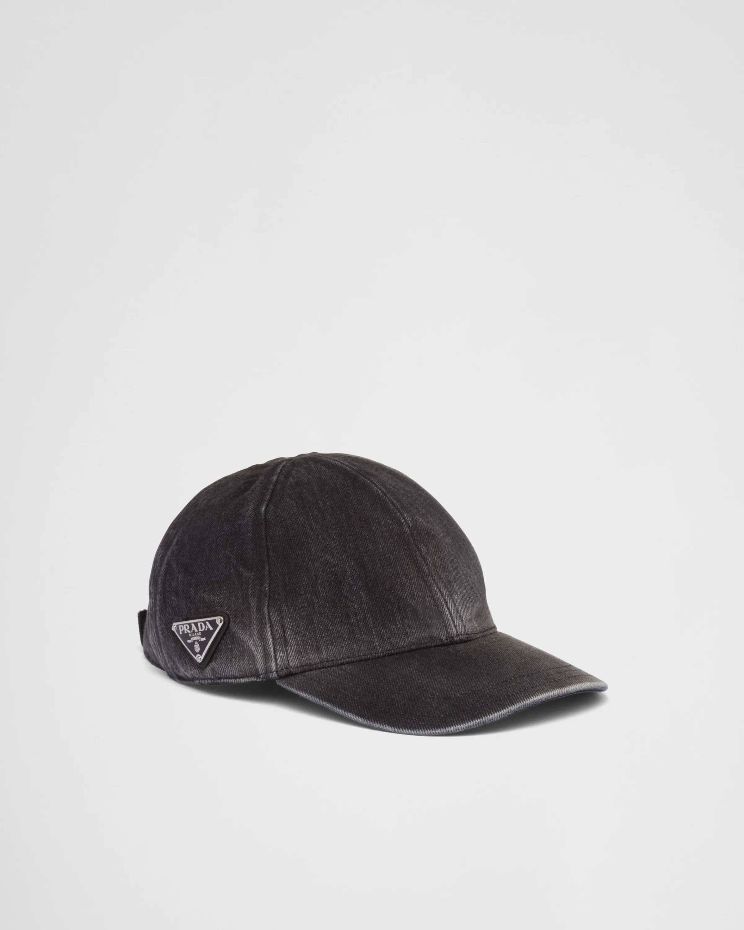 Uomo Prada Cappello da baseball in denim