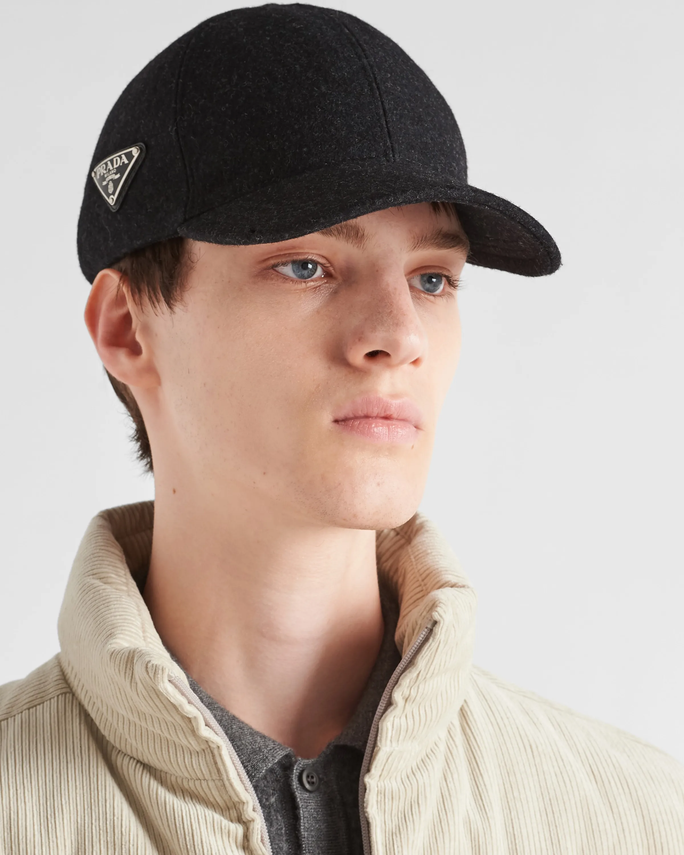 Uomo Prada Cappello da baseball in loden