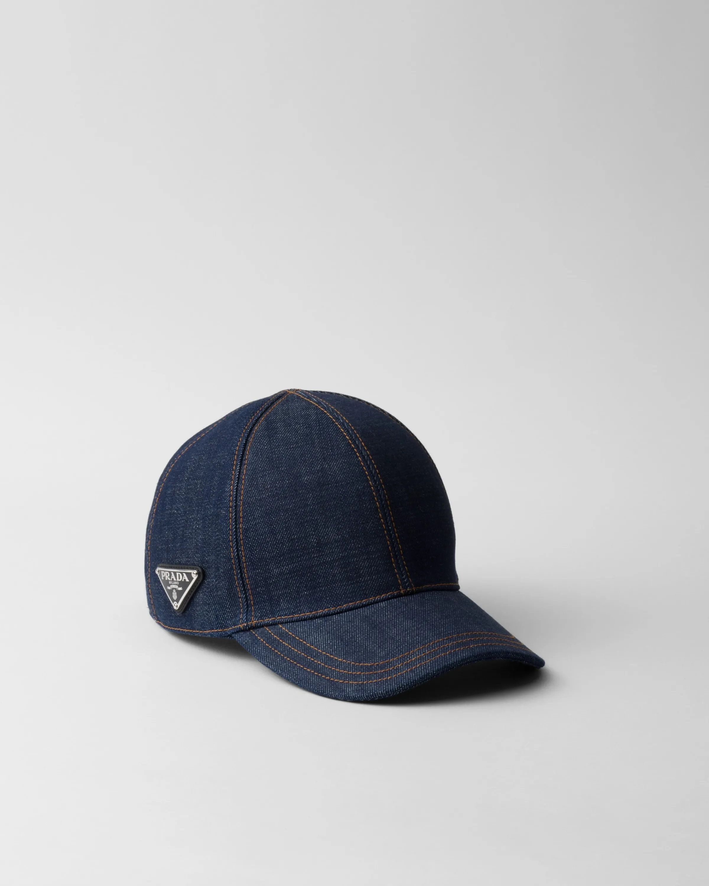 Uomo Prada Cappello da baseball in selvedge denim