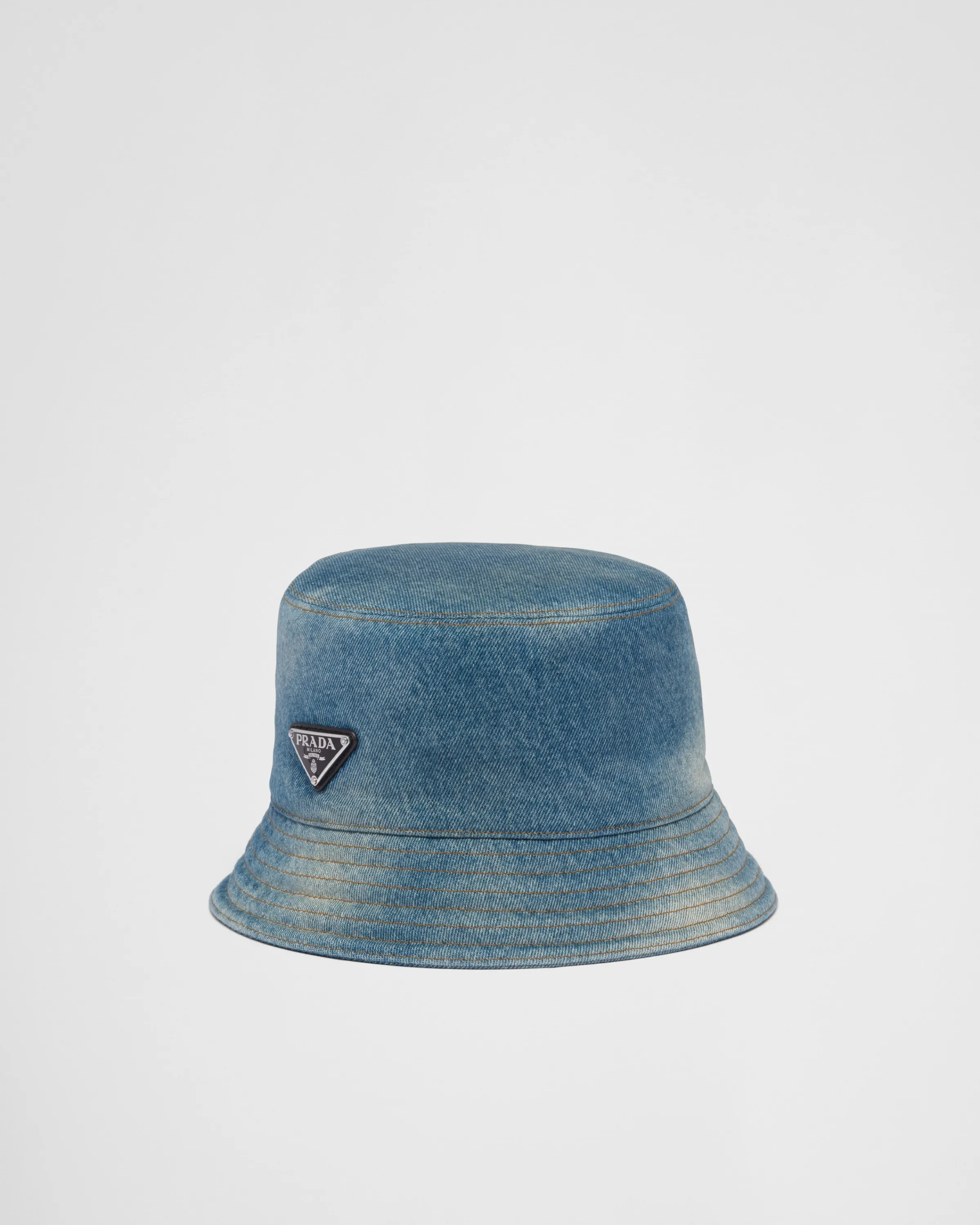 Uomo Prada Cappello da pescatore in denim