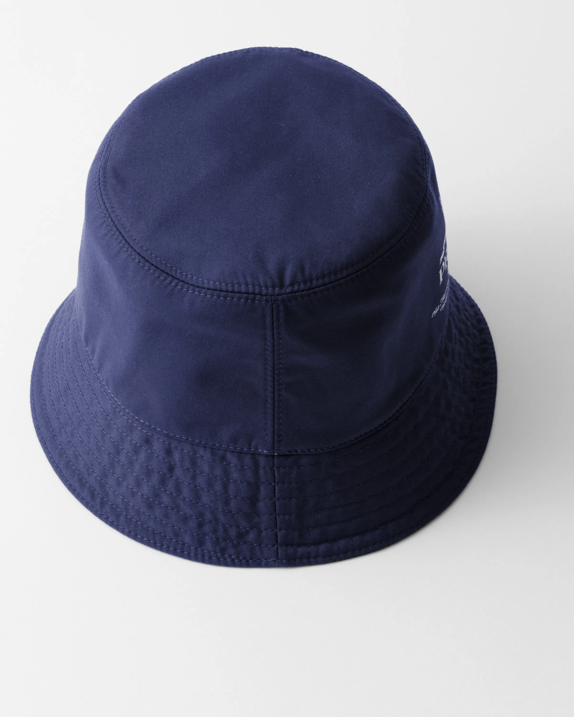 Uomo Prada Cappello da pescatore reversibile in cotone tecnico