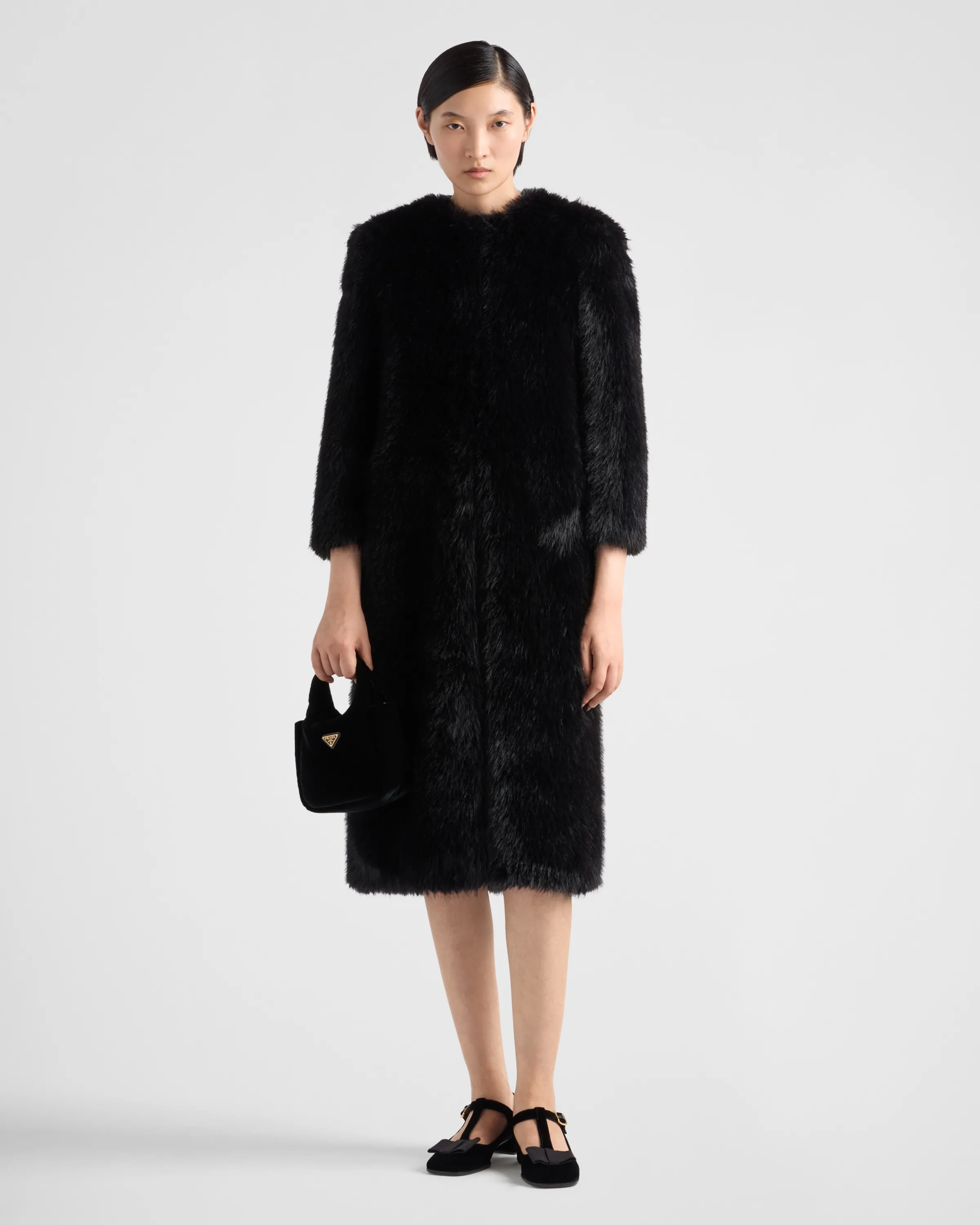 Donna Prada Cappotto in aspen