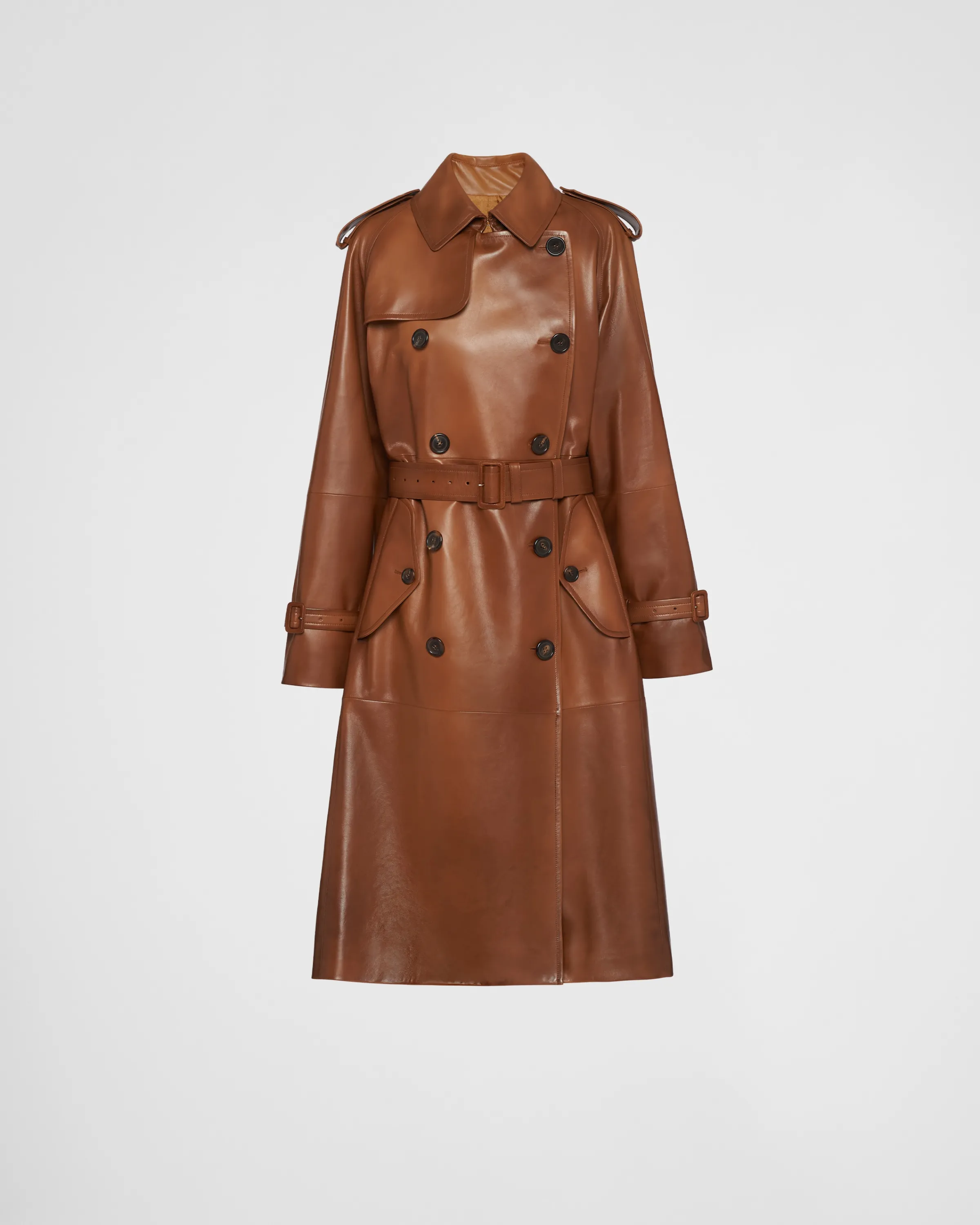 Donna Prada Cappotto in nappa