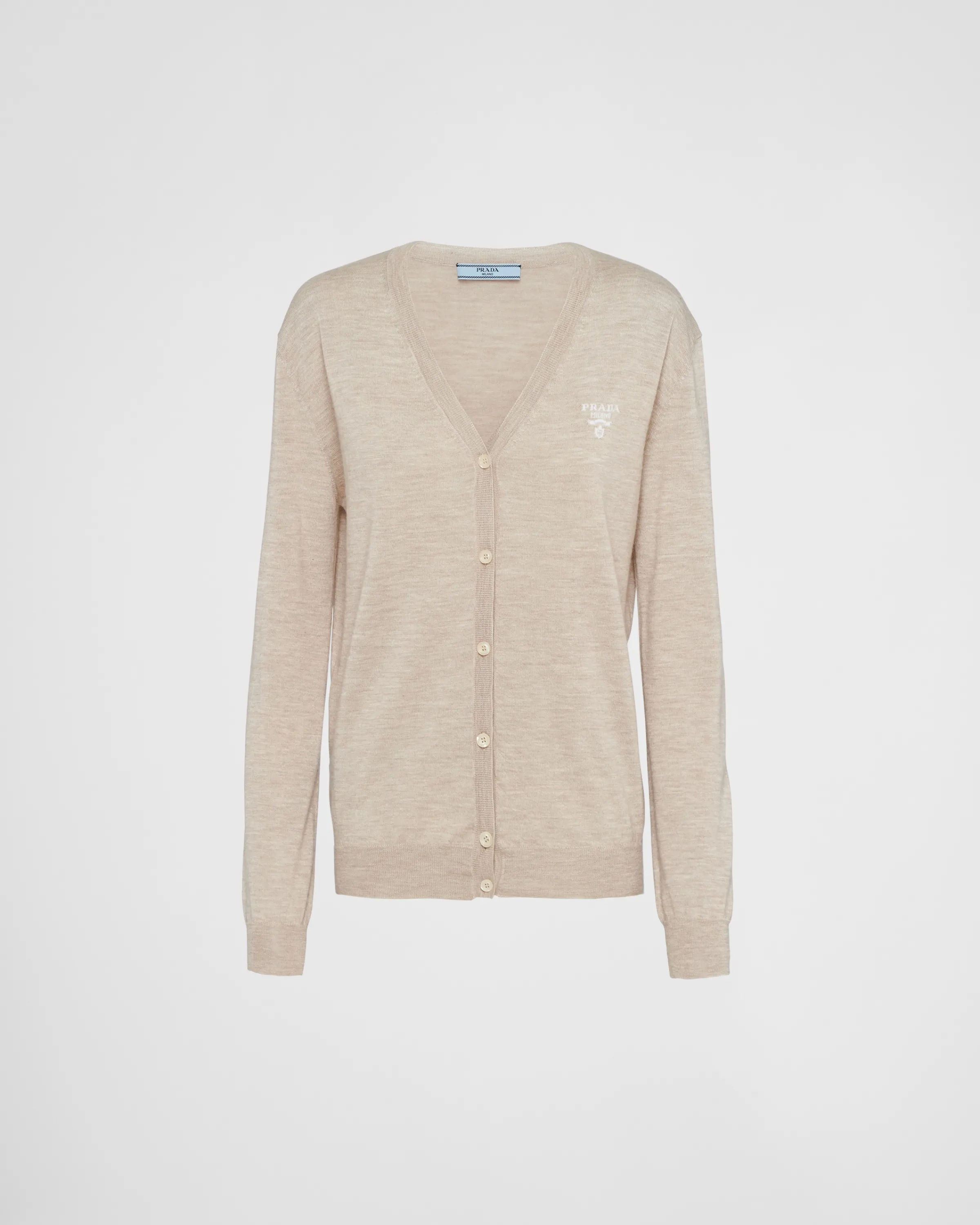 Donna Prada Cardigan in cashmere