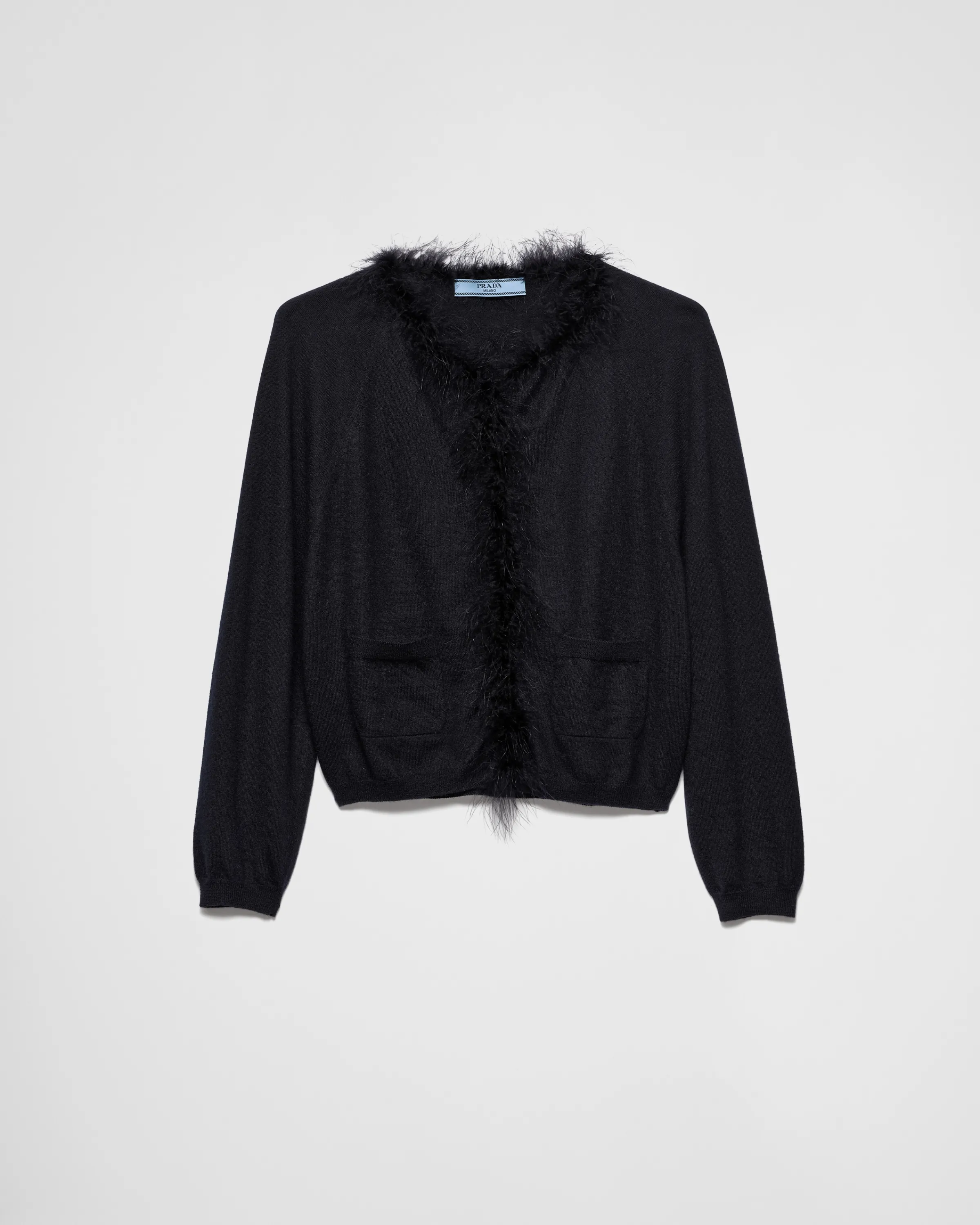 Donna Prada Cardigan in cashmere