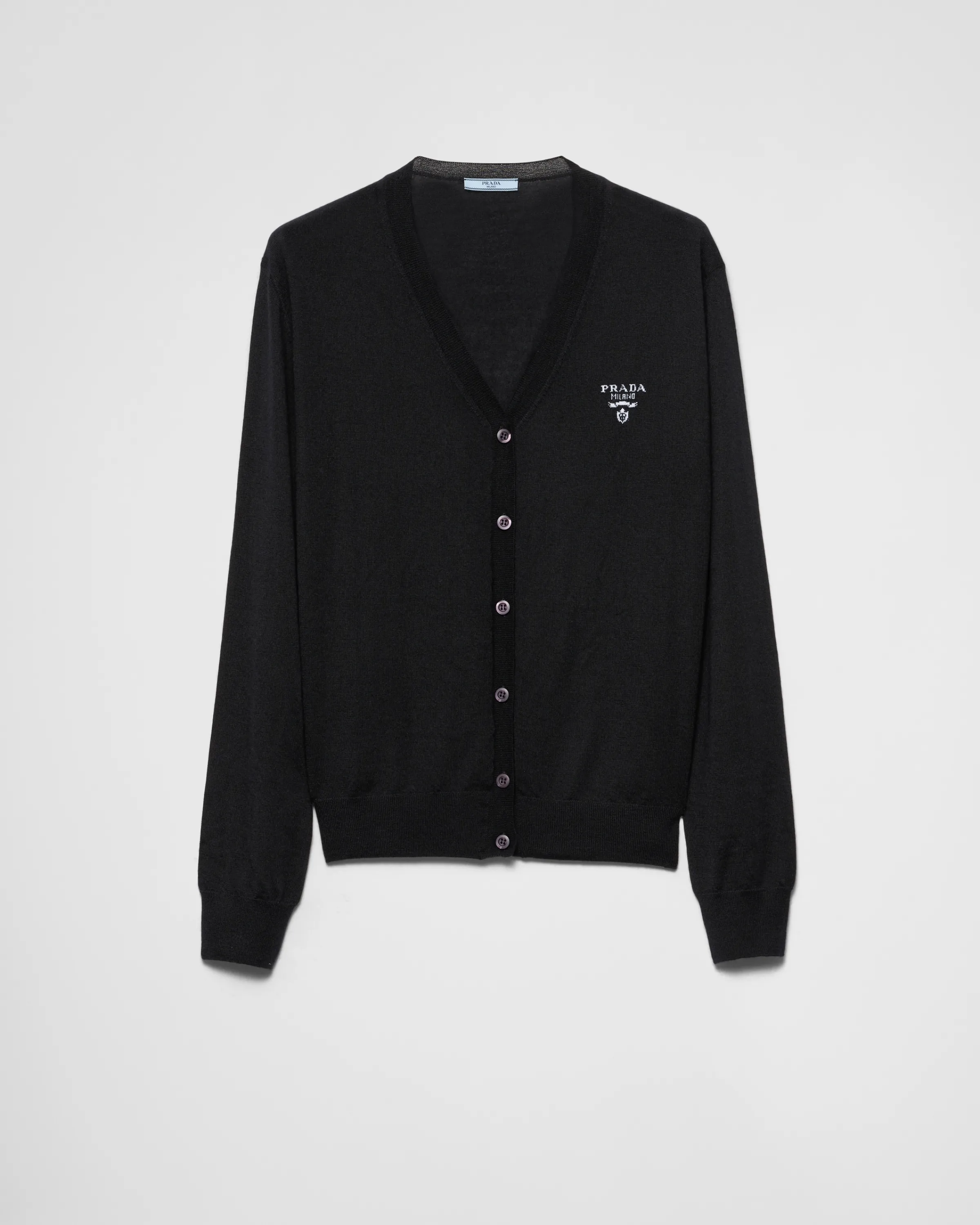 Donna Prada Cardigan in cashmere