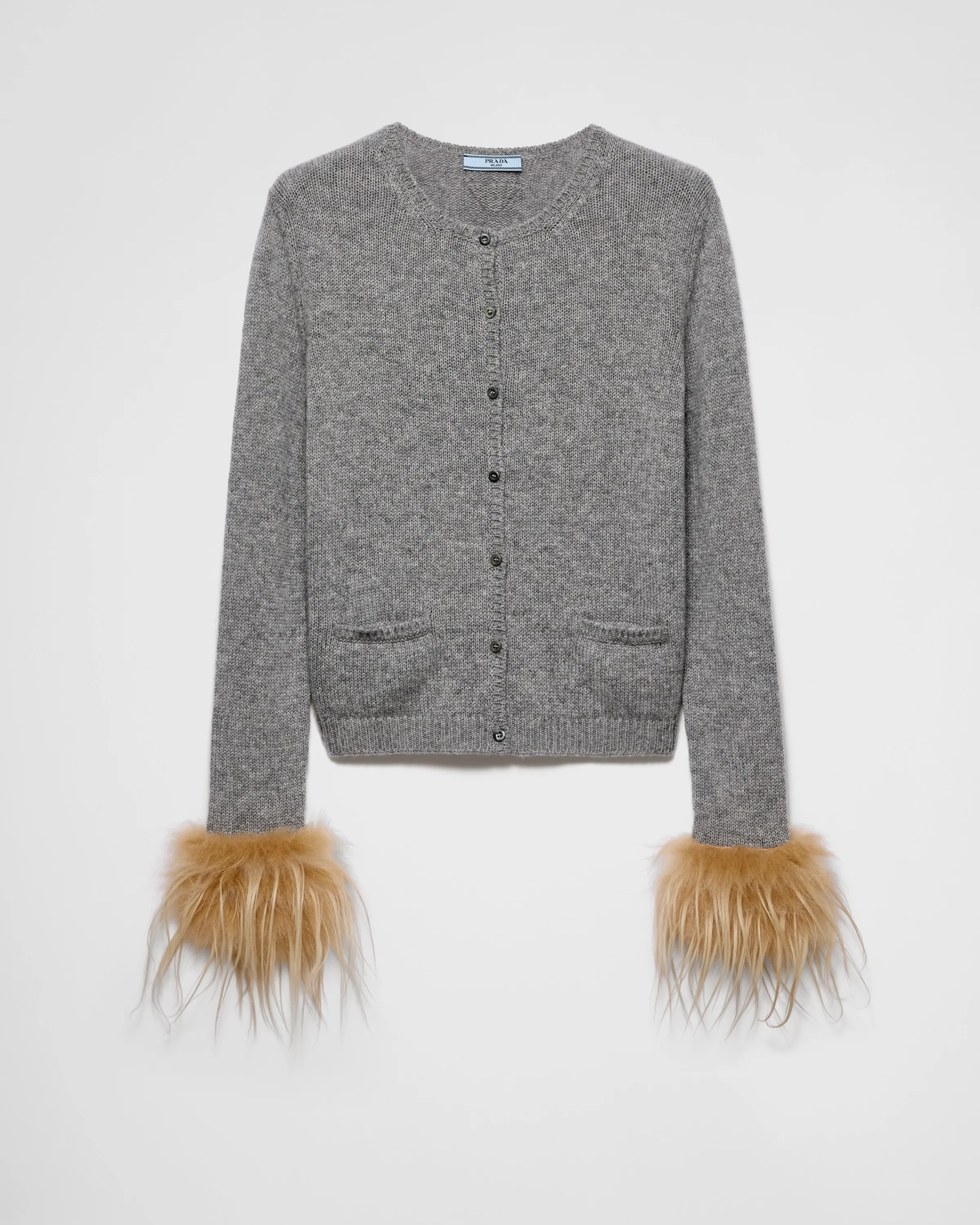 Donna Prada Cardigan in cashmere