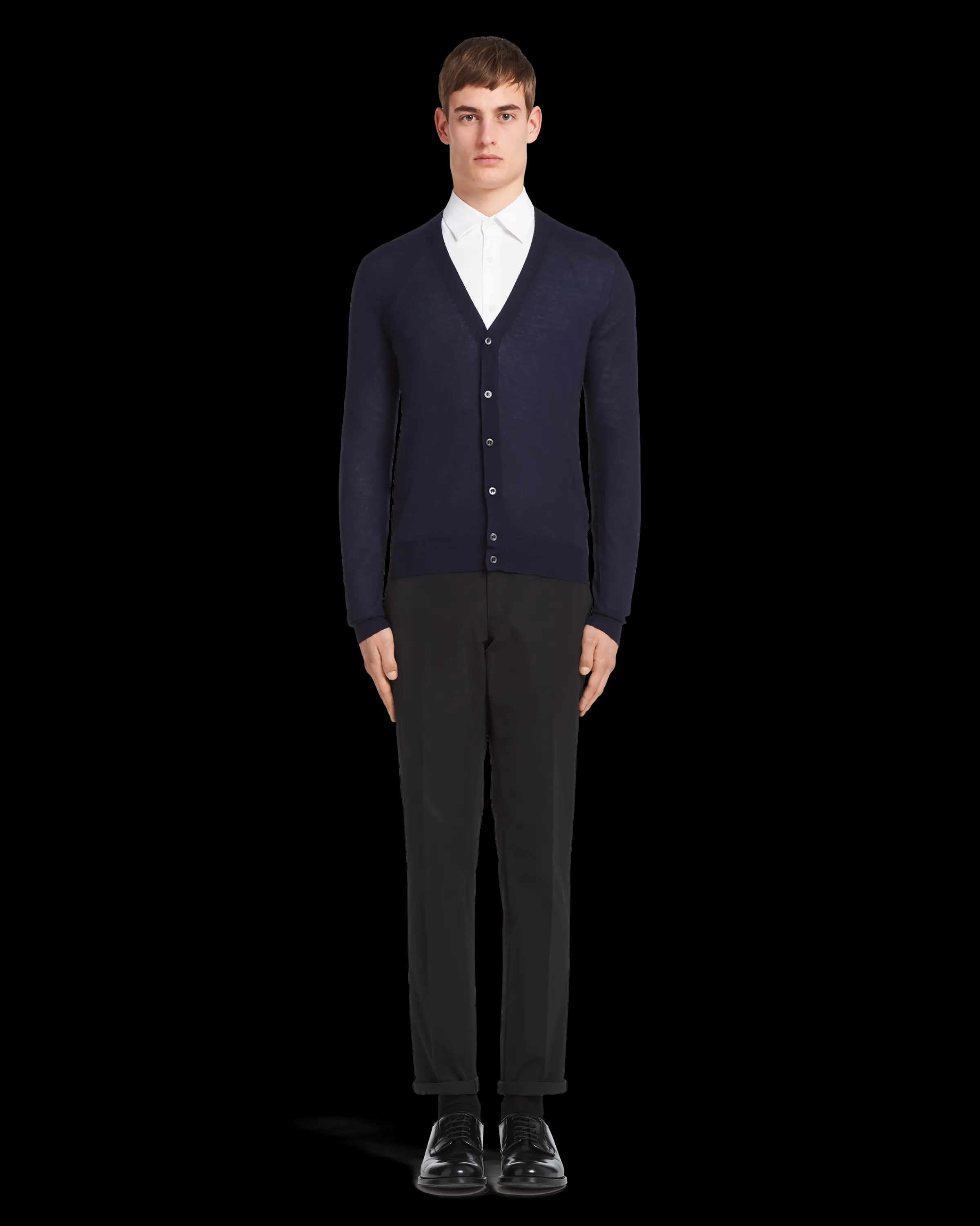 Uomo Prada Cardigan in cashmere