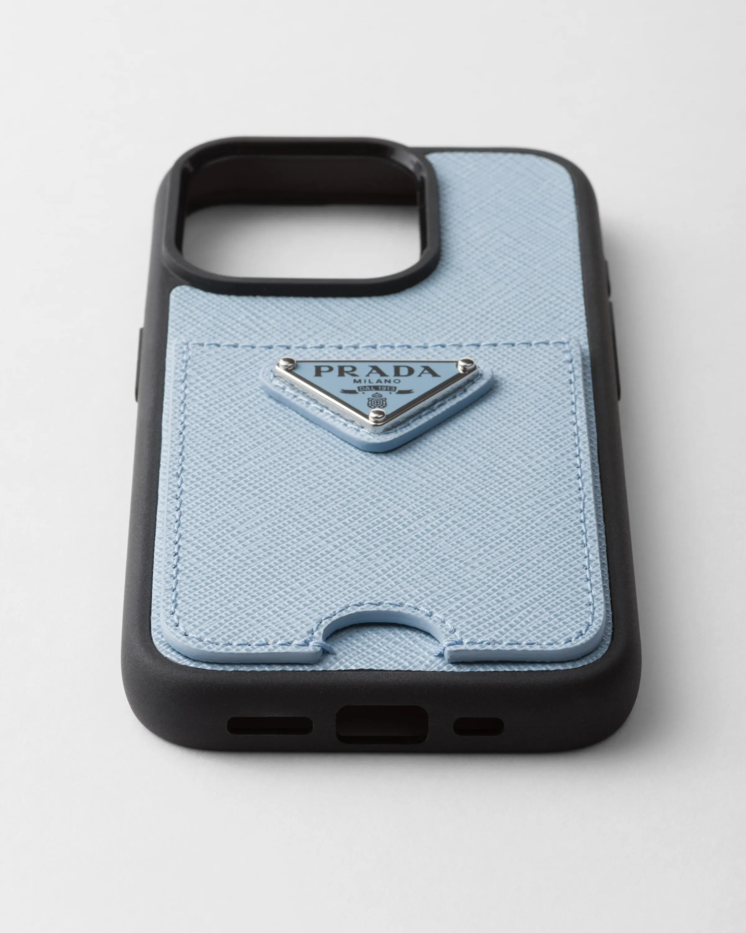 Donna Prada Cover in Saffiano per Iphone 15 Pro