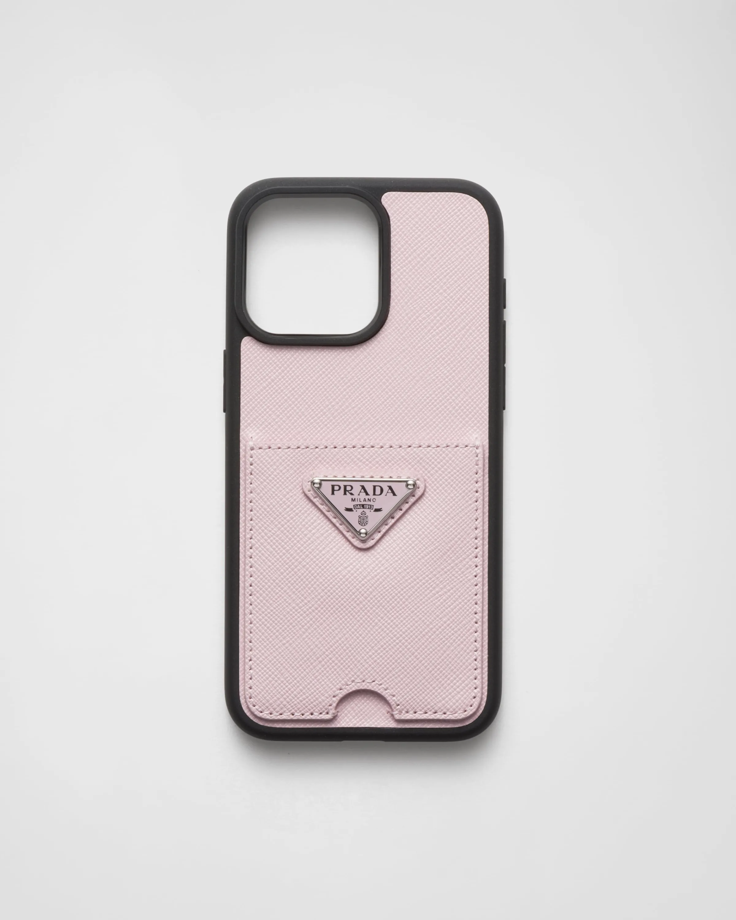 Donna Prada Cover in Saffiano per Iphone 15 Pro Max