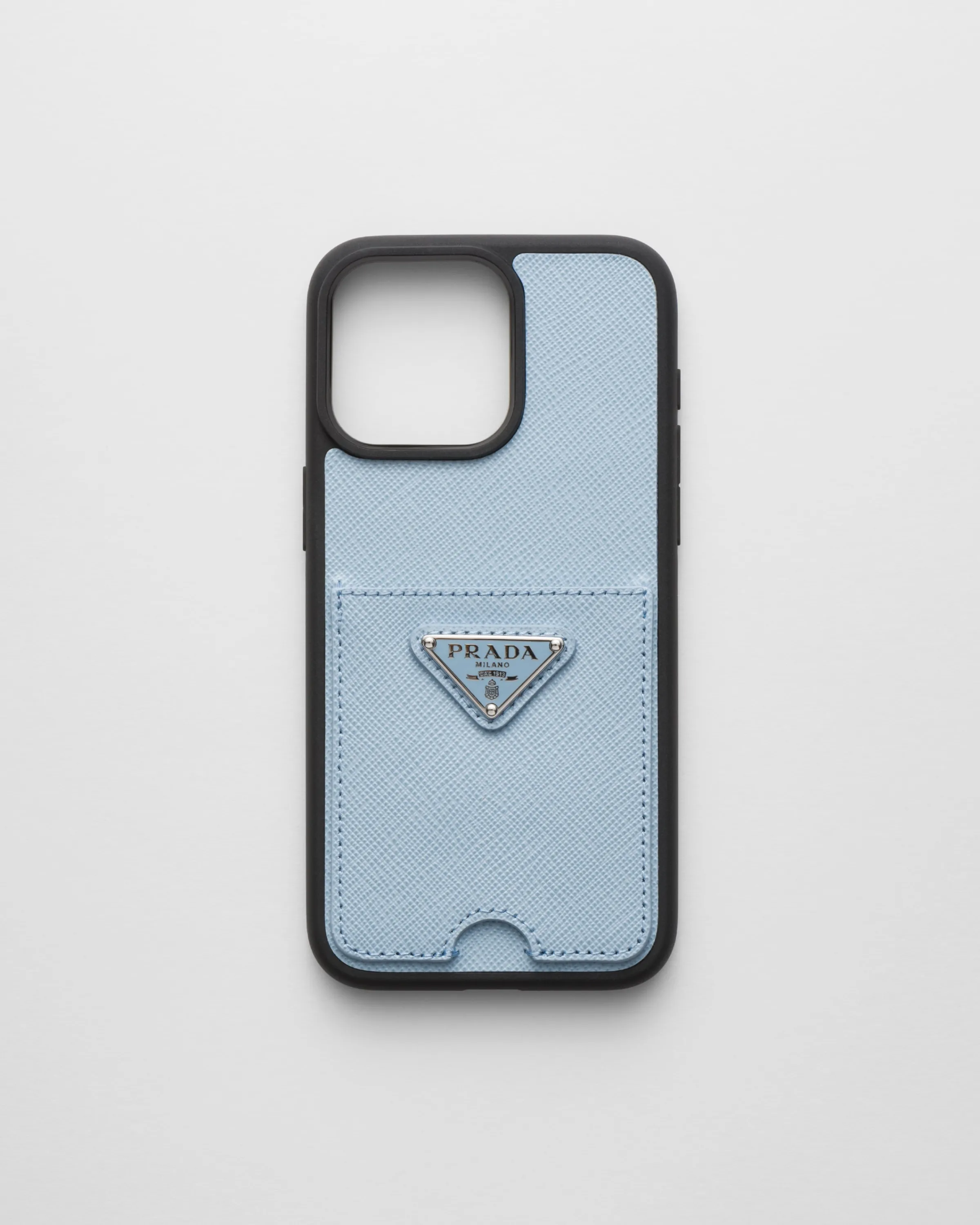 Donna Prada Cover in Saffiano per Iphone 15 Pro Max