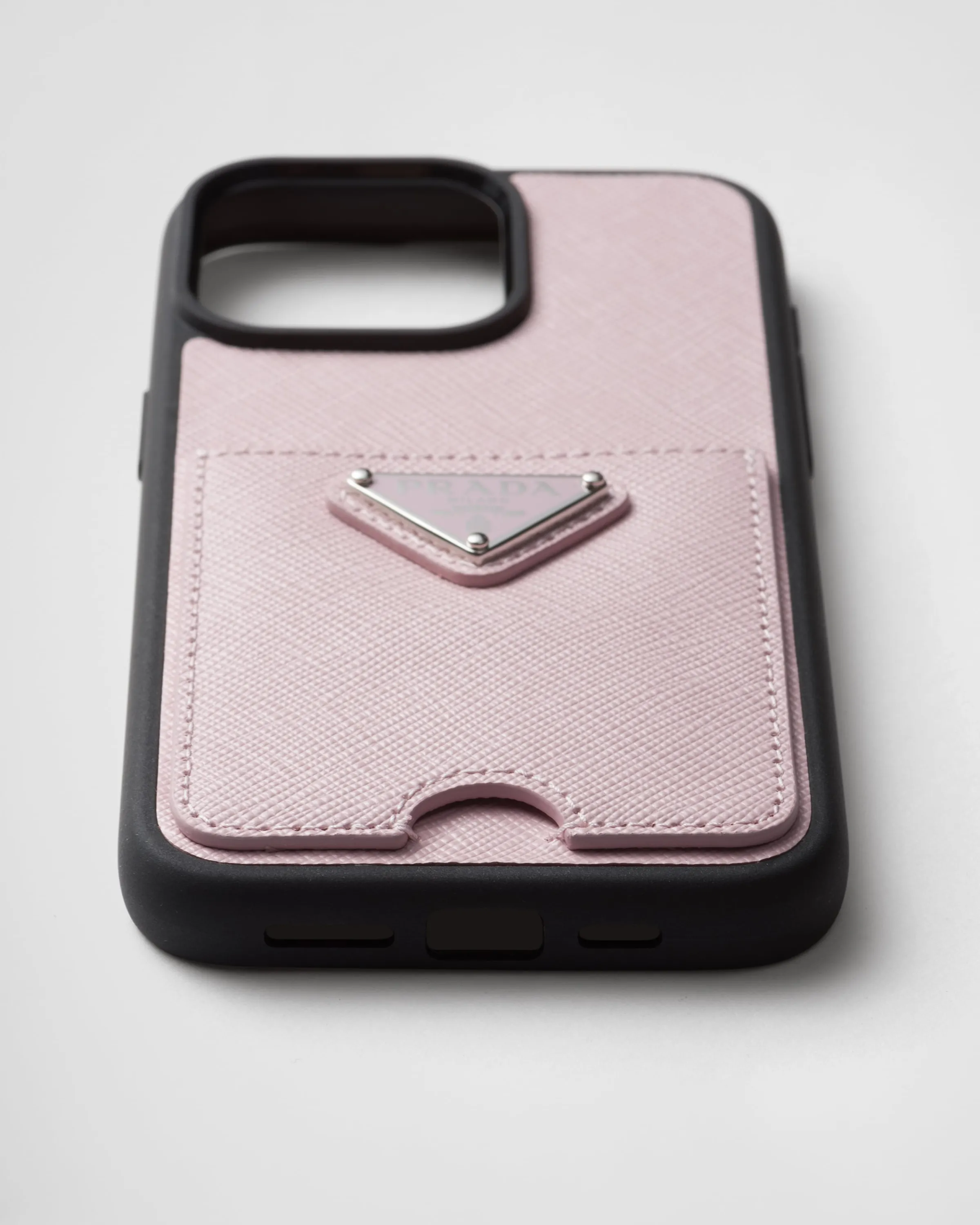 Donna Prada Cover in Saffiano per Iphone 15 Pro Max