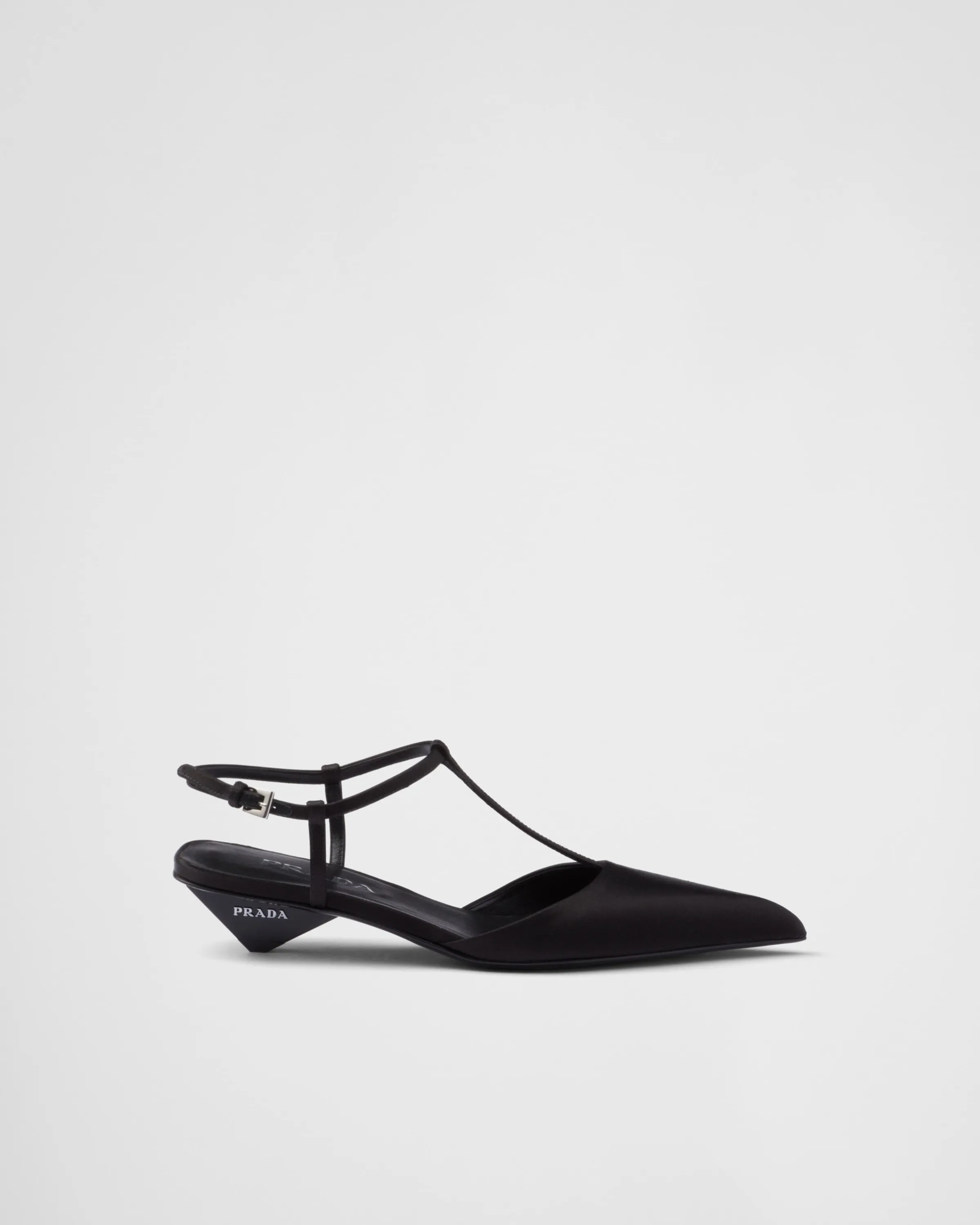 Donna Prada Décolleté slingback in raso