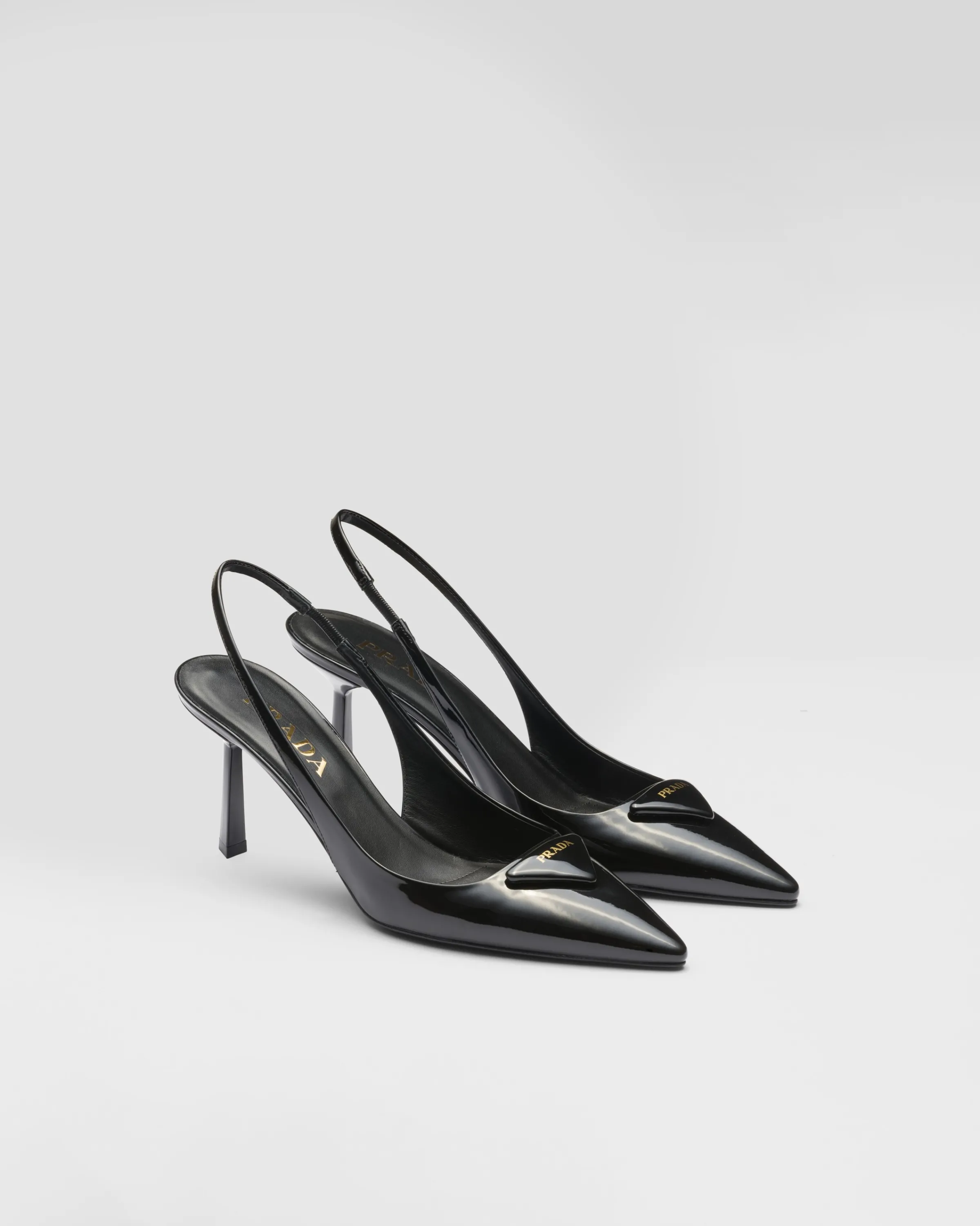 Donna Prada Décolleté slingback in vernice