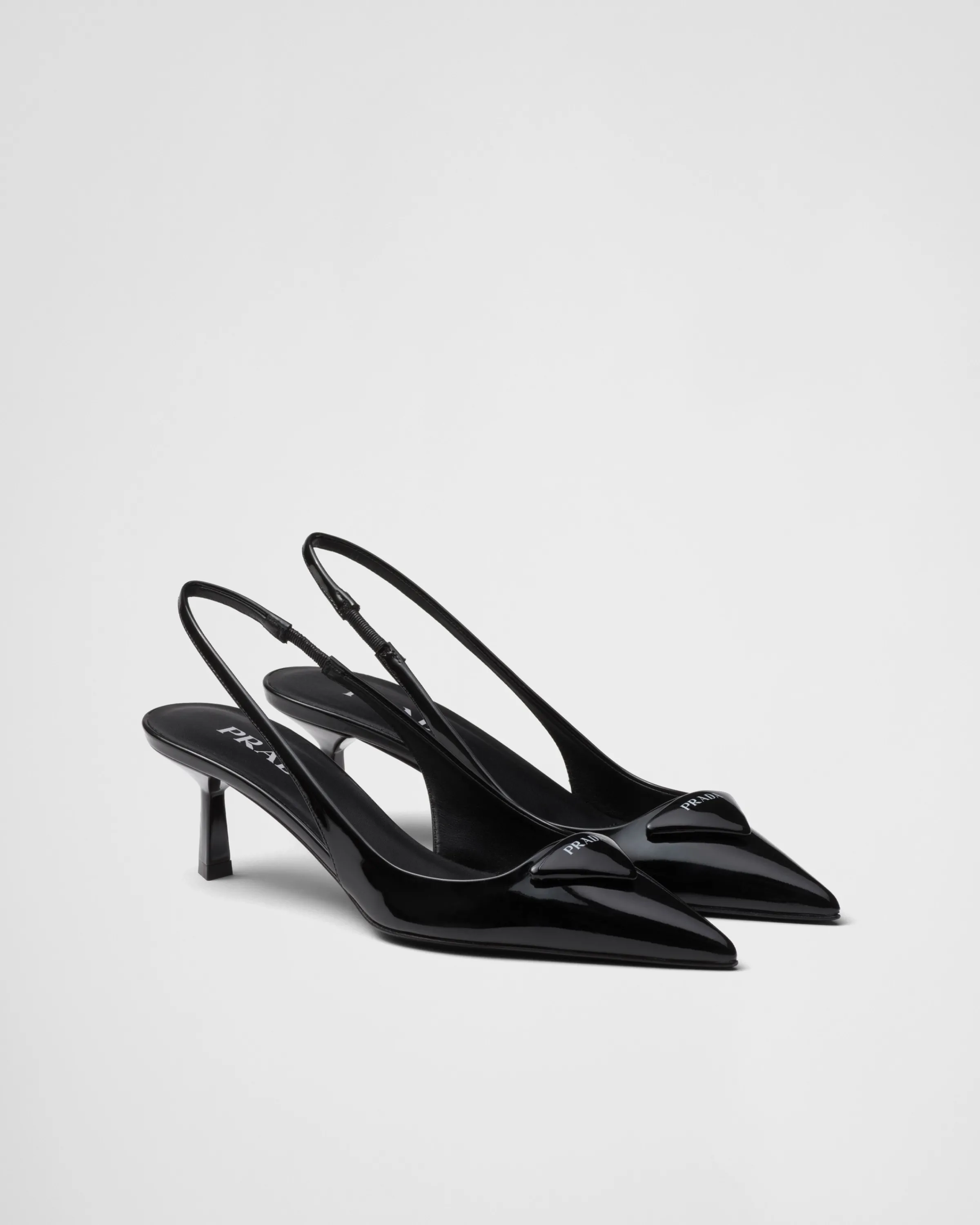 Donna Prada Décolleté slingback in vernice