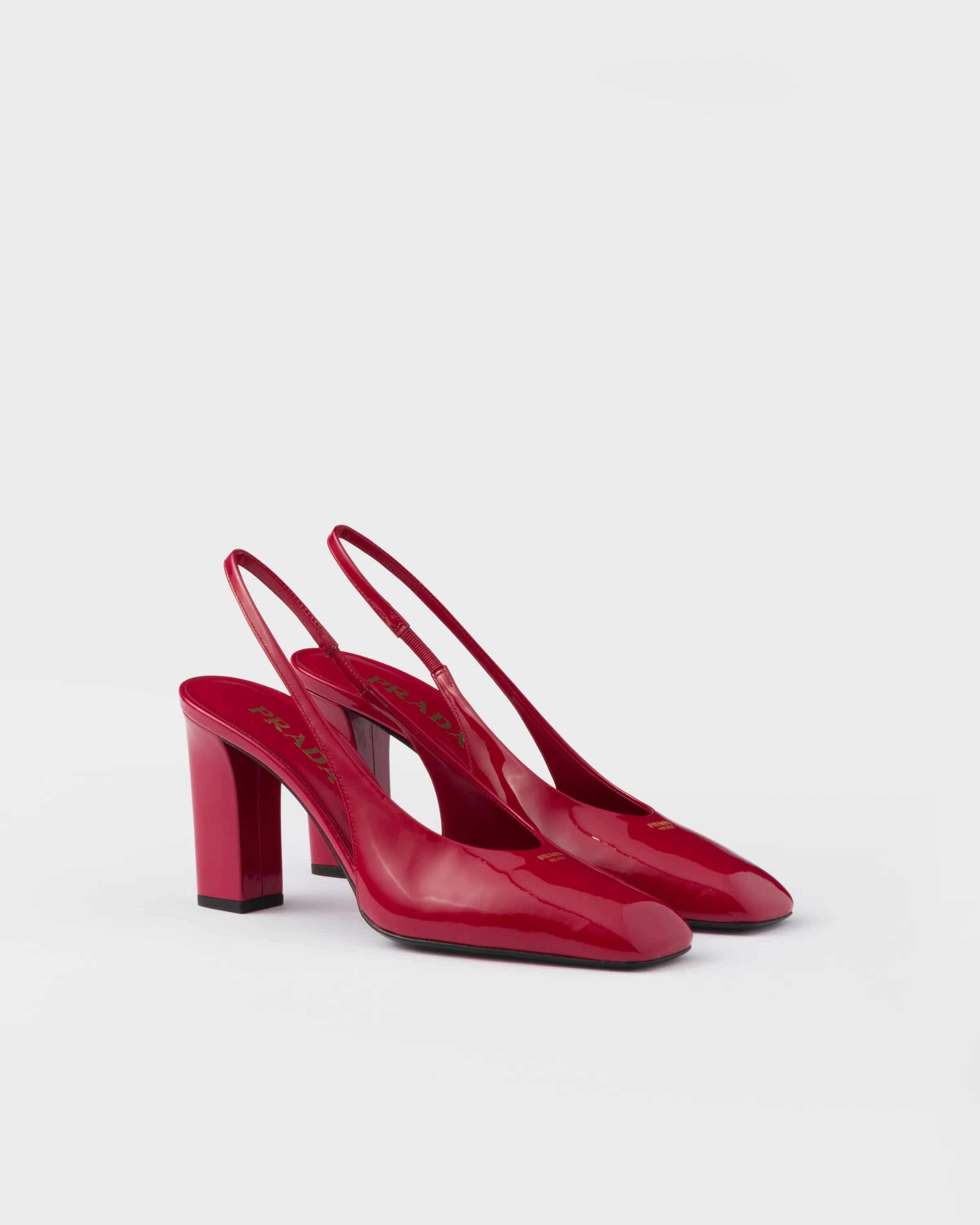 Donna Prada Décolleté slingback in vernice