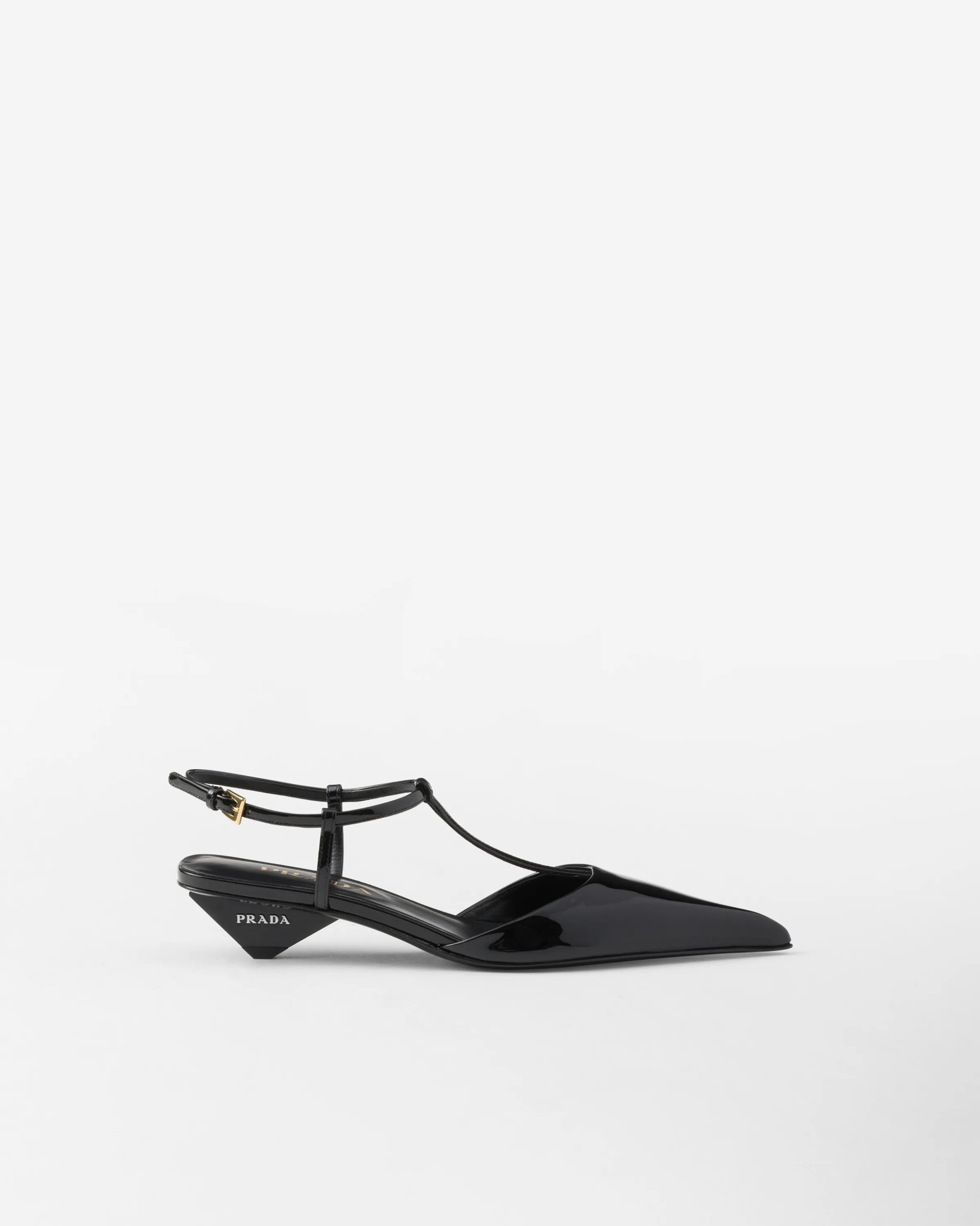 Donna Prada Décolleté slingback in vernice