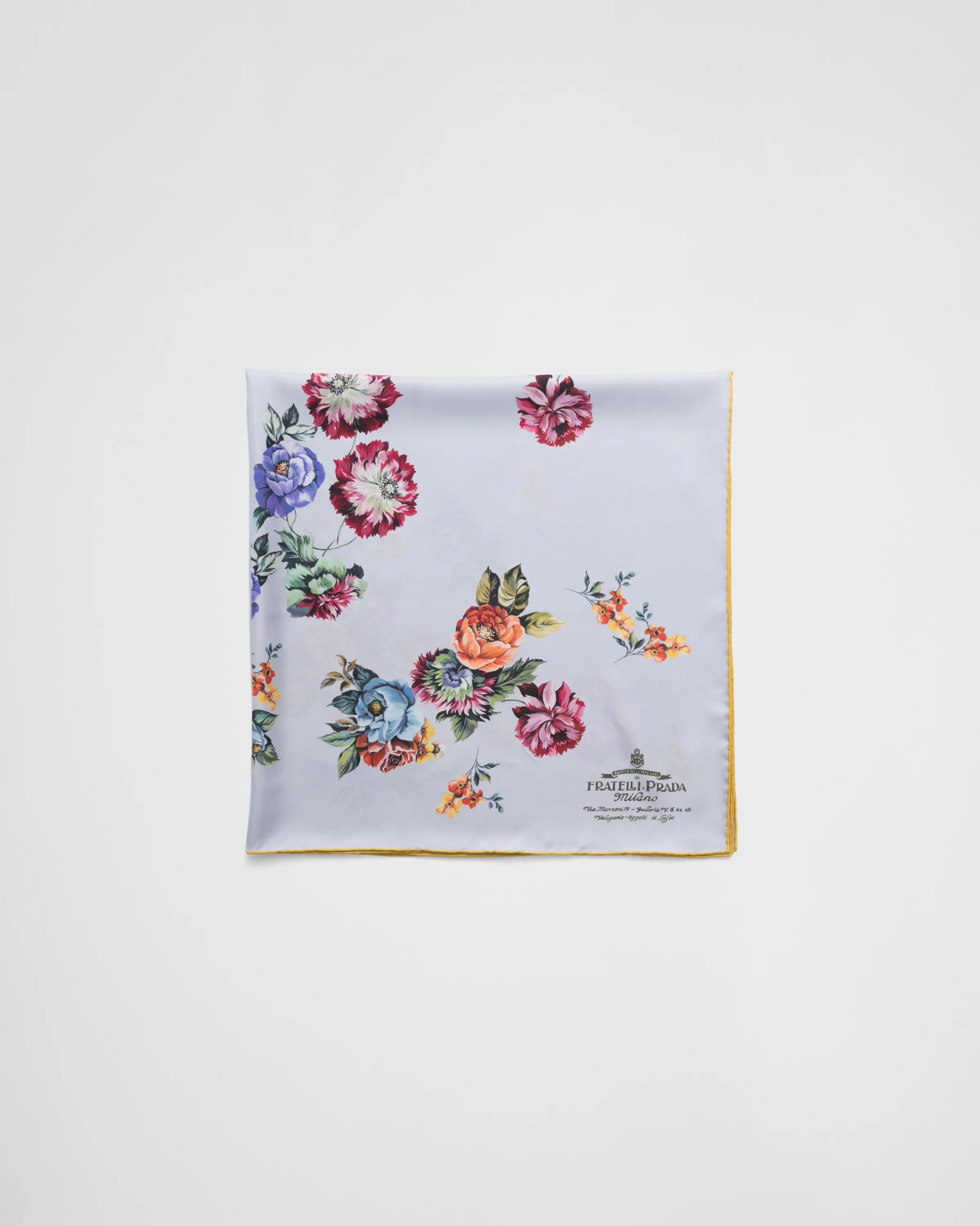 Donna Prada Foulard stampato in twill