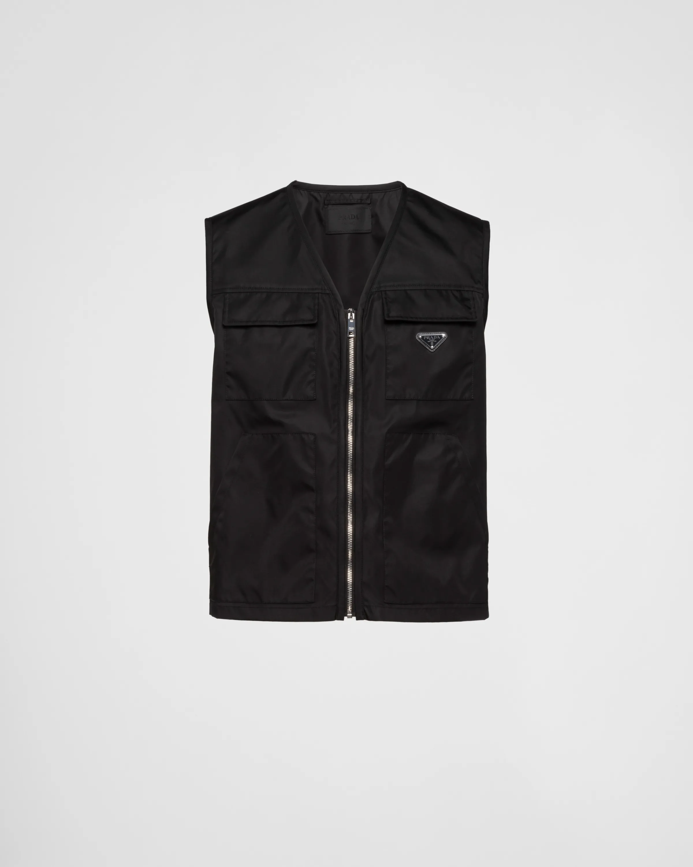 Uomo Prada Gilet in Re-Nylon