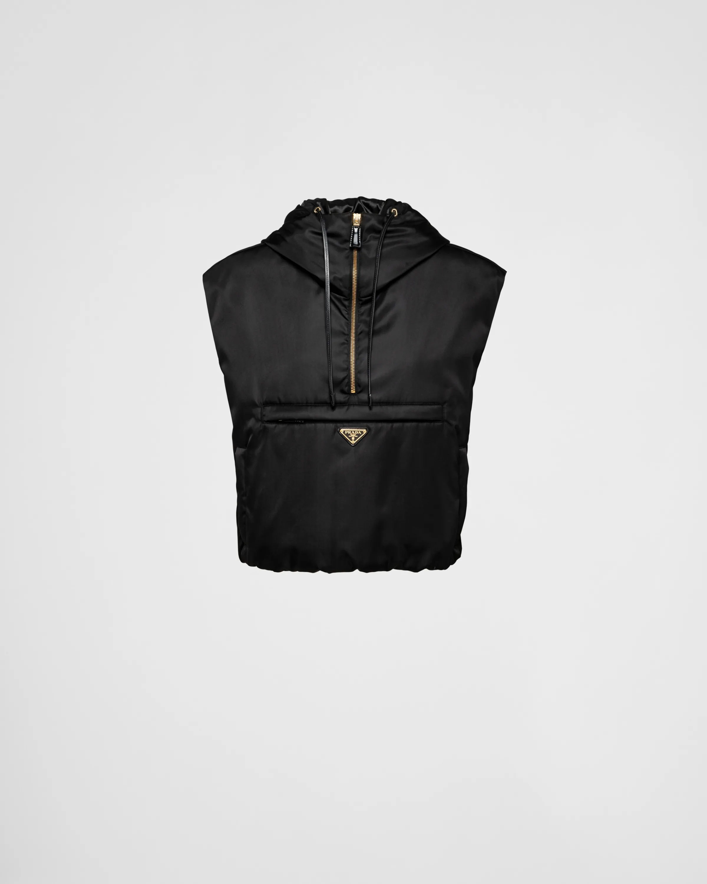 Donna Prada Gilet in Re-Nylon