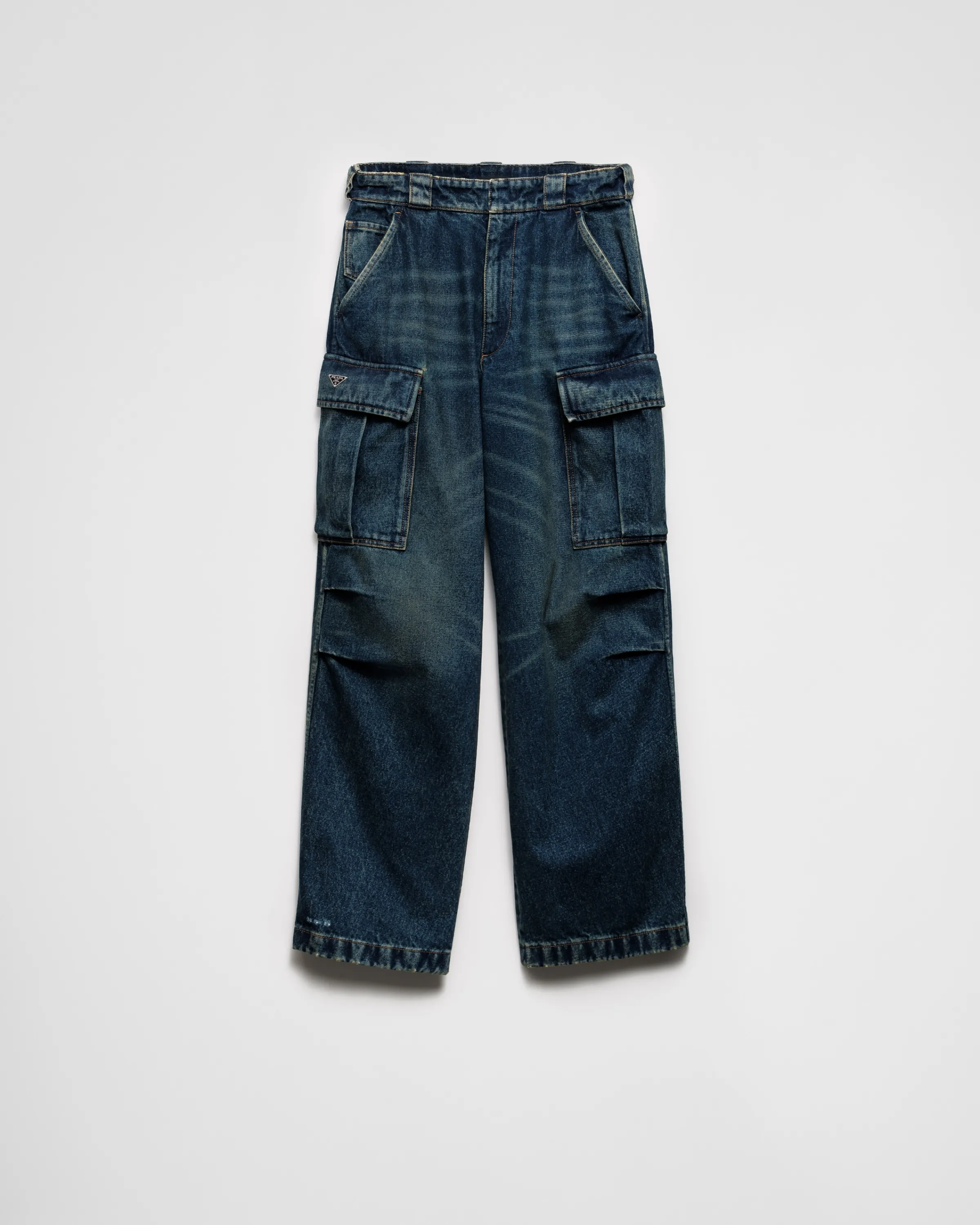 Uomo Prada Jeans cargo in denim