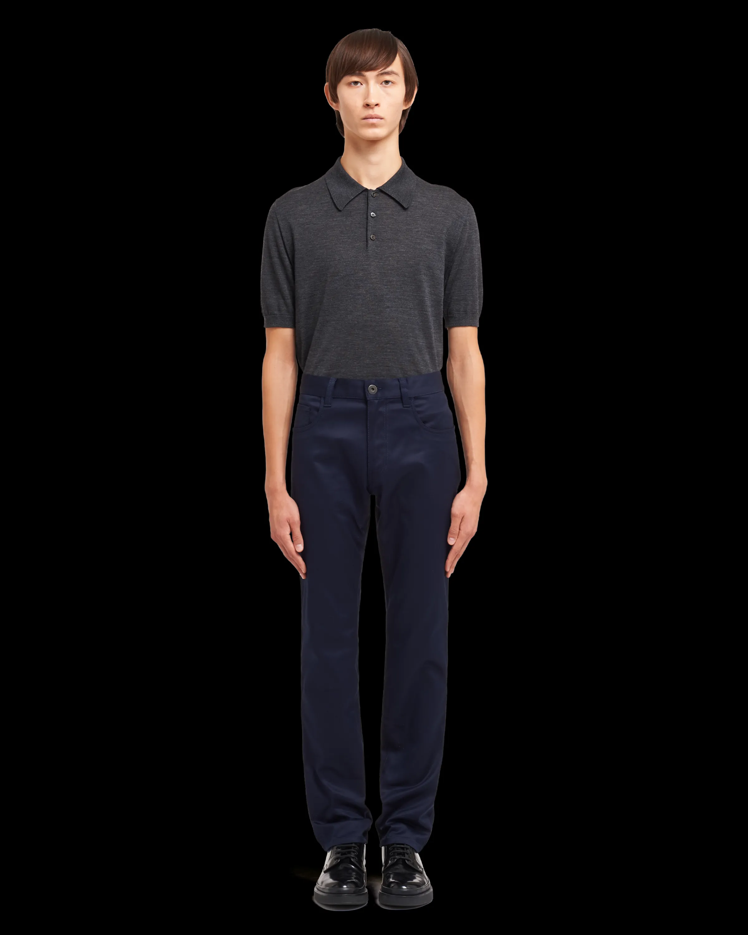 Uomo Prada Jeans in drill stretch