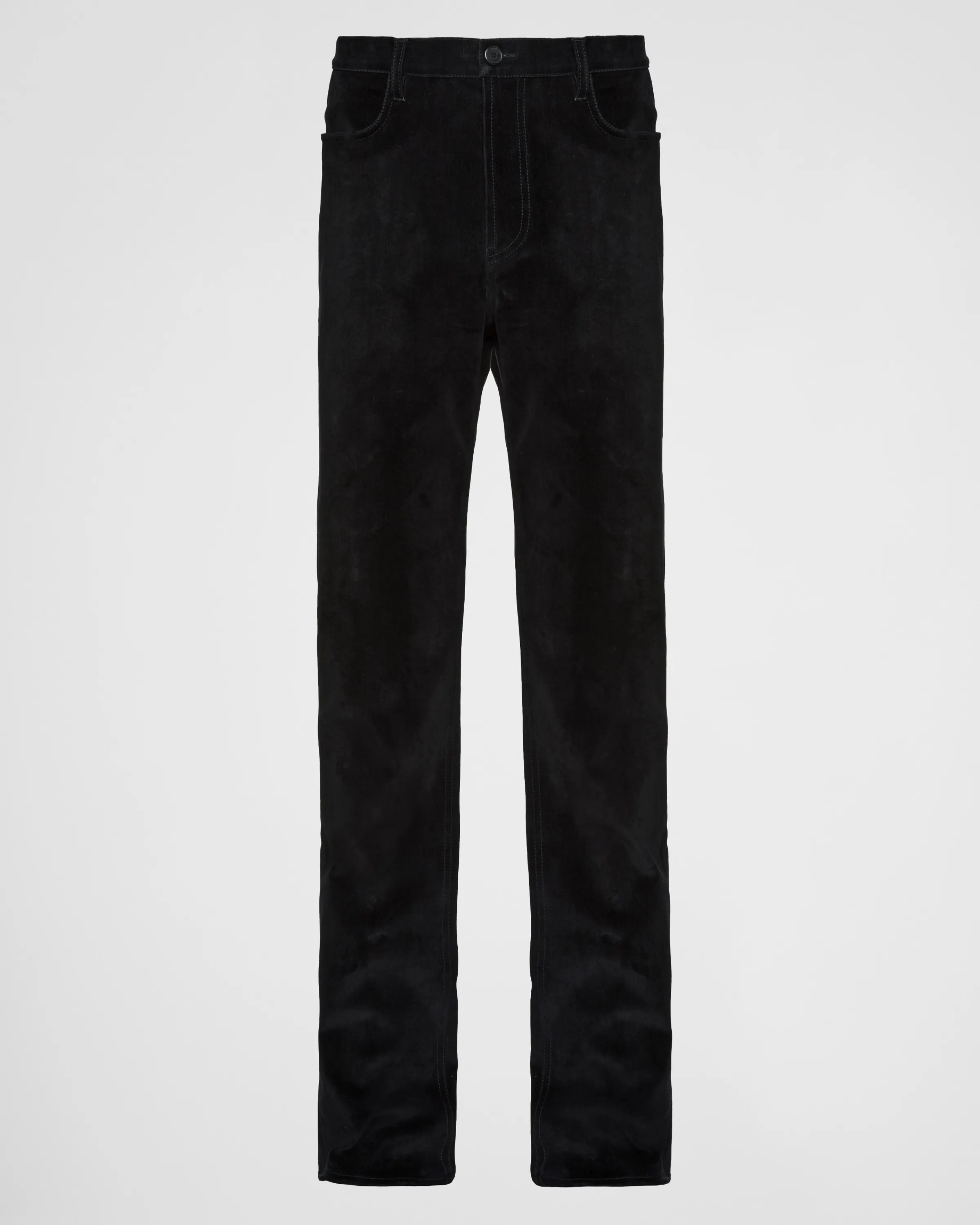 Uomo Prada Jeans in velvet denim