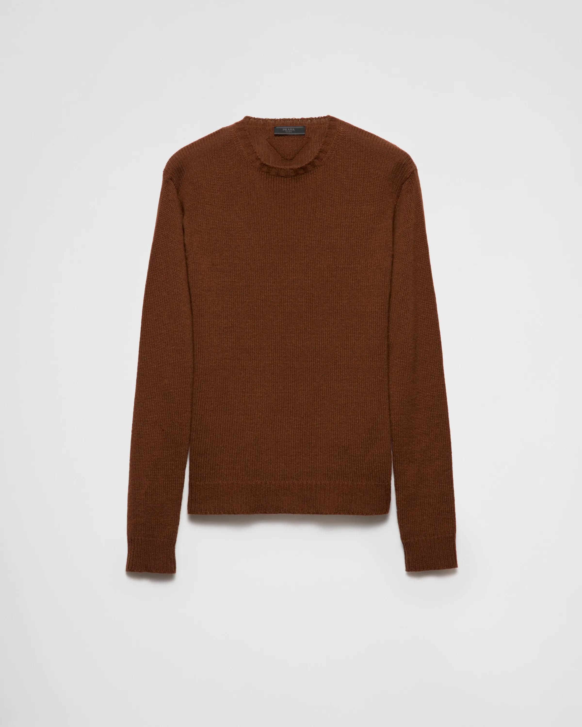 Uomo Prada Maglia girocollo in cashmere