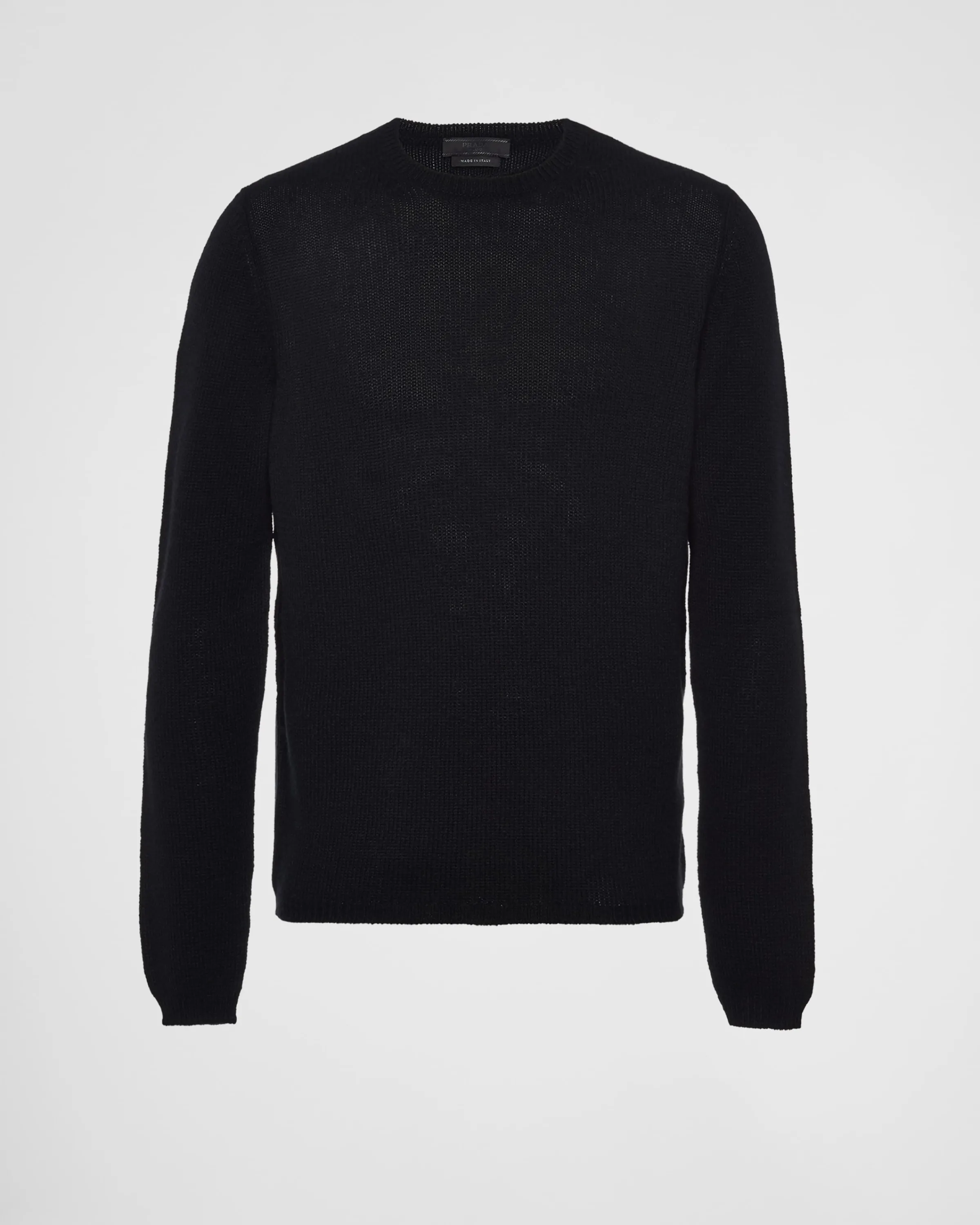 Uomo Prada Maglia girocollo in cashmere