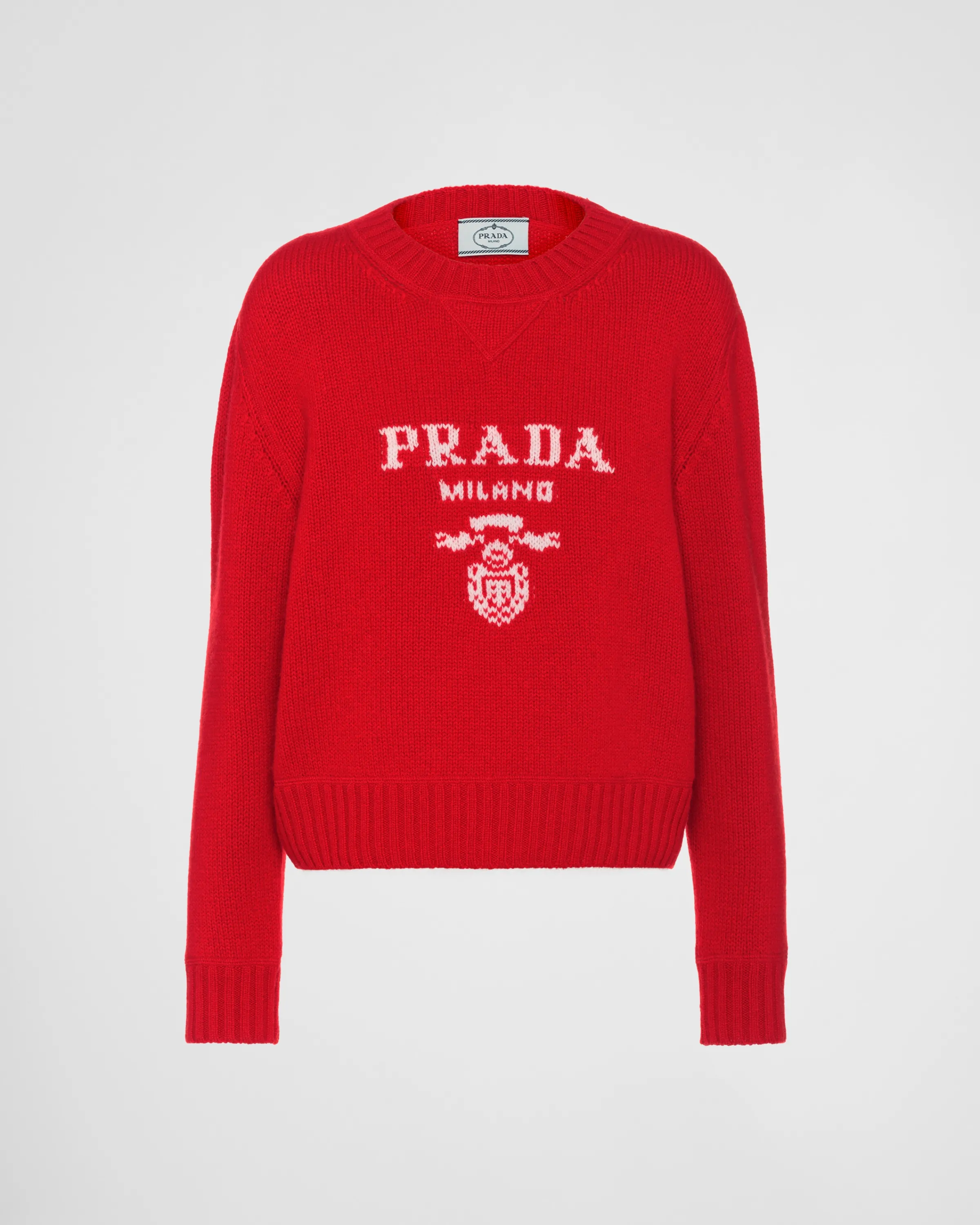 Donna Prada Maglia girocollo in lana cashmere