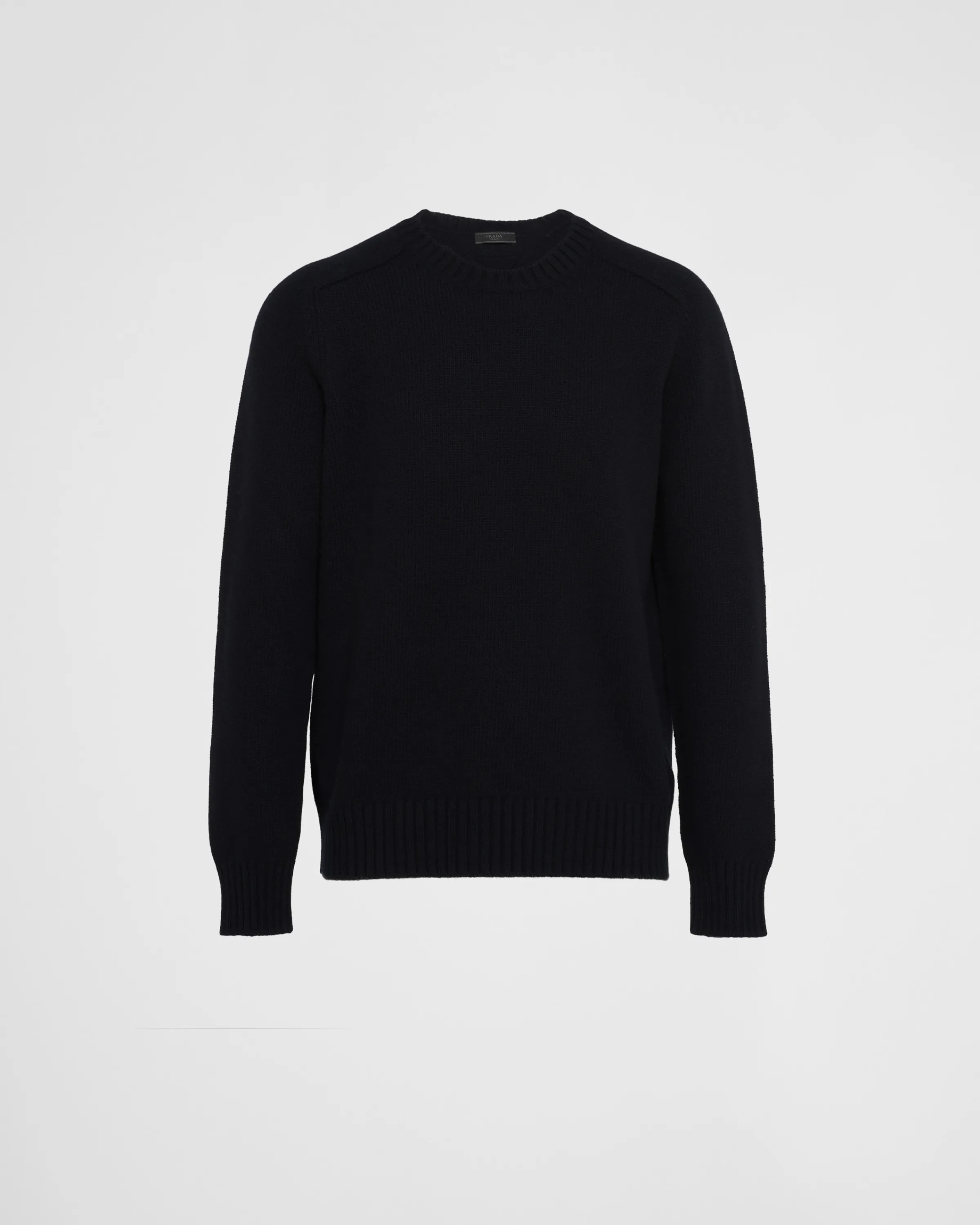 Uomo Prada Maglia girocollo in lana cashmere